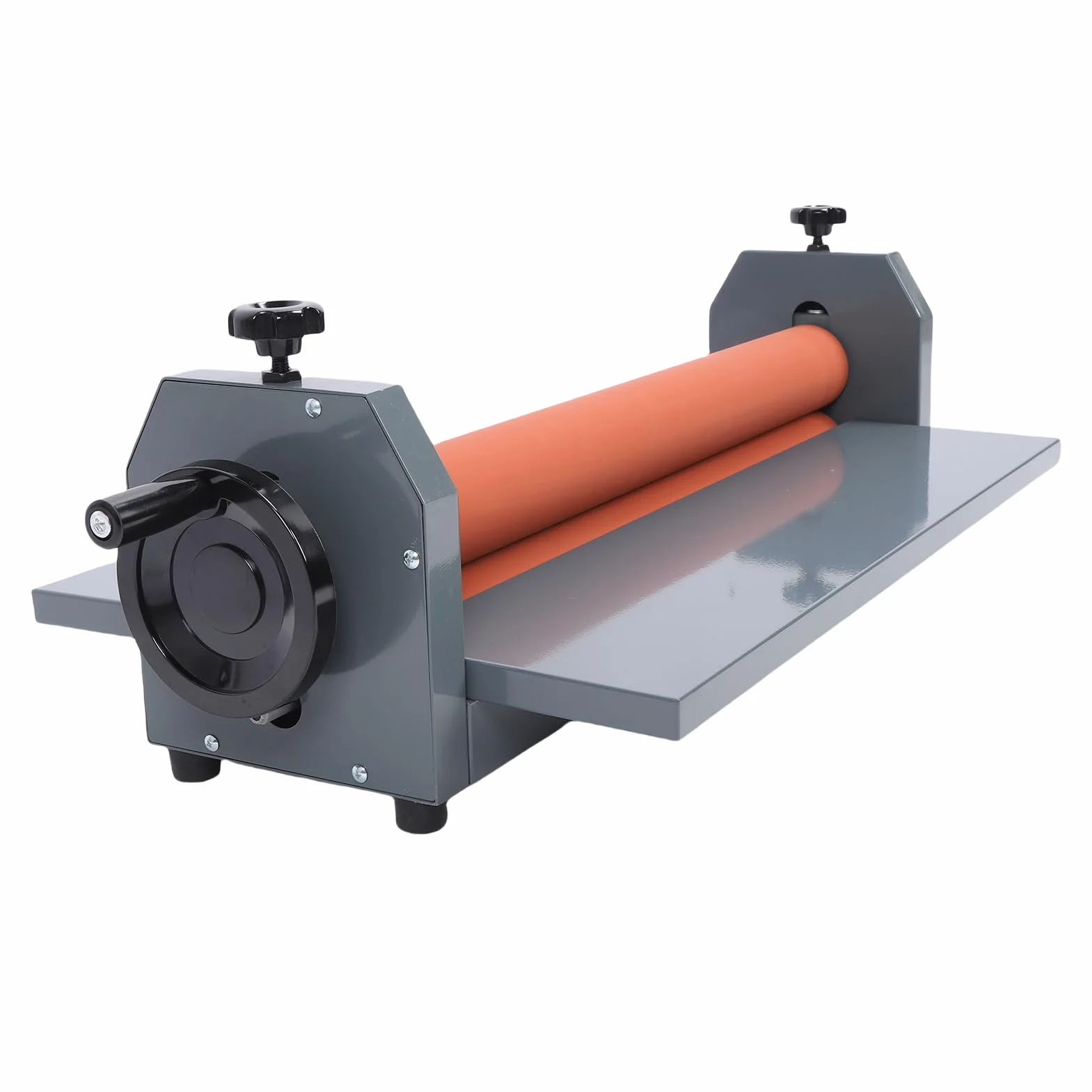 SENECESLI Macchina per Laminatori Fredda da 25,6 Pollici, Pellicola Fotografica a Manovella a Mano Laminatoria Fredda con Posizioni a Rulli Regolabili per la Scuola D'ufficio