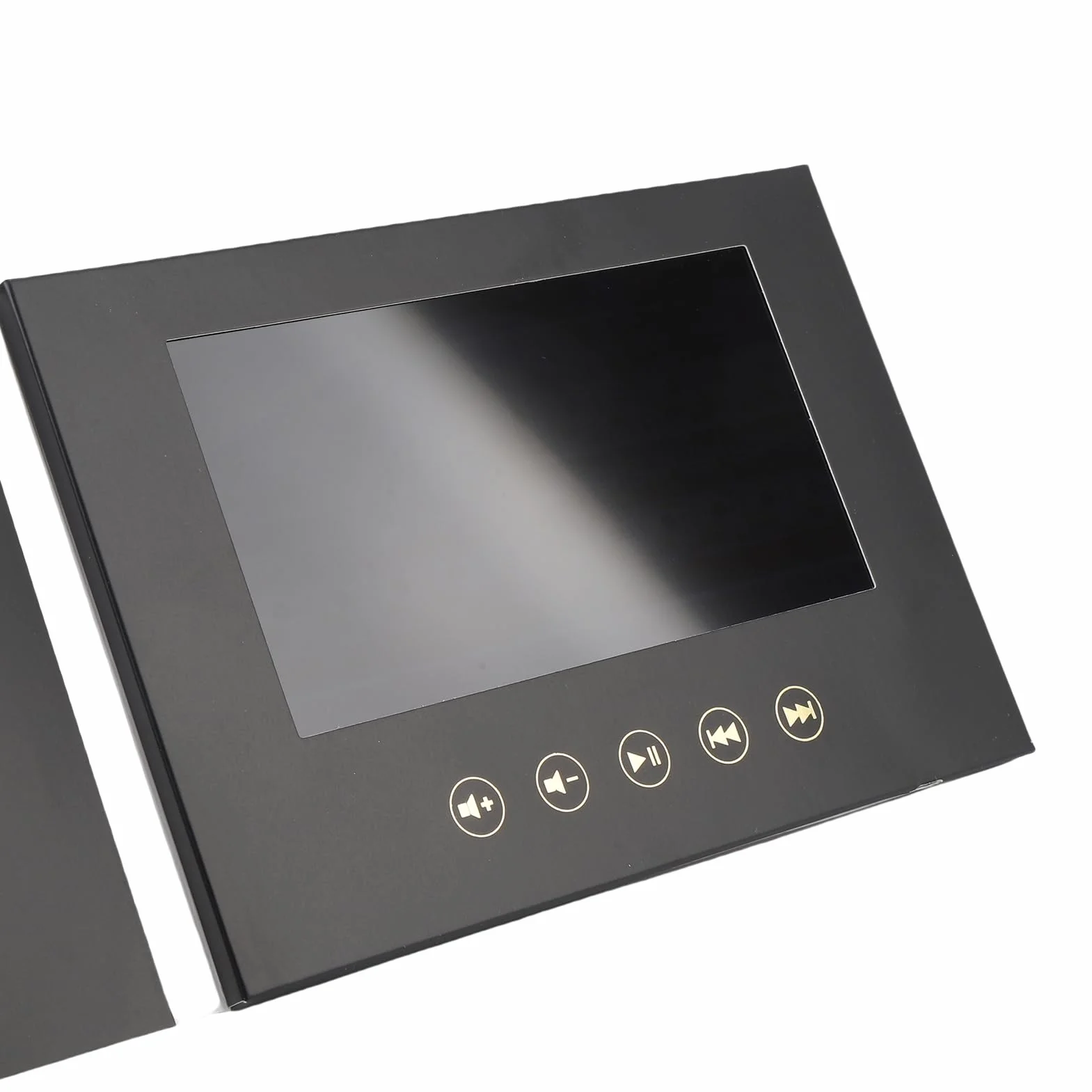 Denash Carta di Auguri Video 7" Brochure Digitale HD 128M Type-C Batteria Ricaricabile Marketing