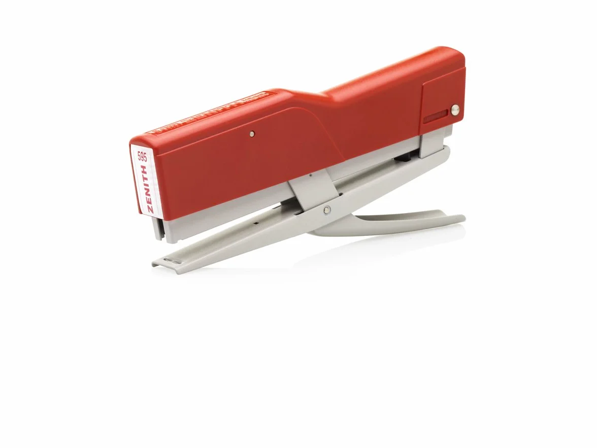 Zenith 595 RB cucitrice a pinza, colore Rosso/Beige