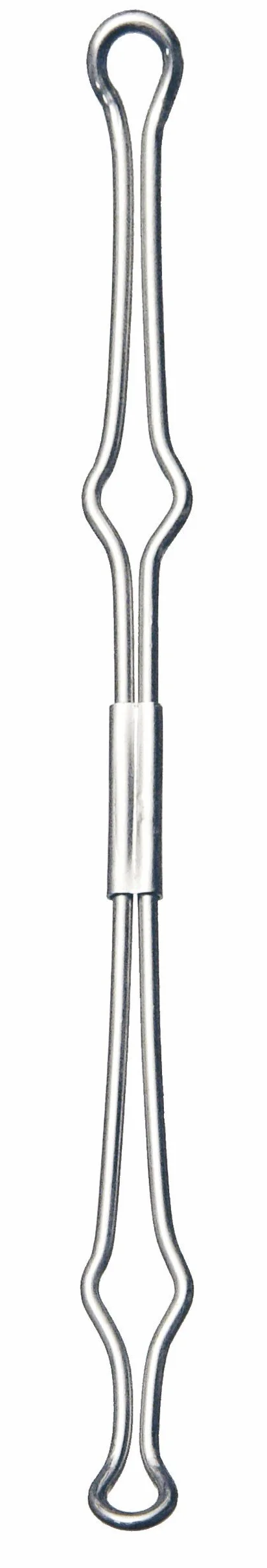 VELOFLEX 2905000 Supporto in metallo 100 pezzi Argento