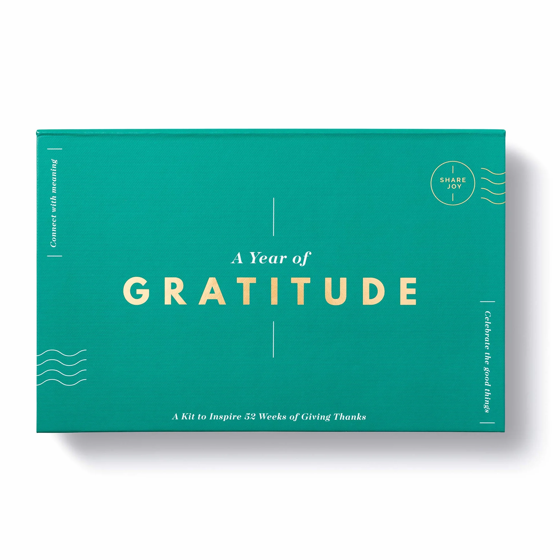 Compendium Kit di biglietti di ringraziamento 52 settimane gratitudine