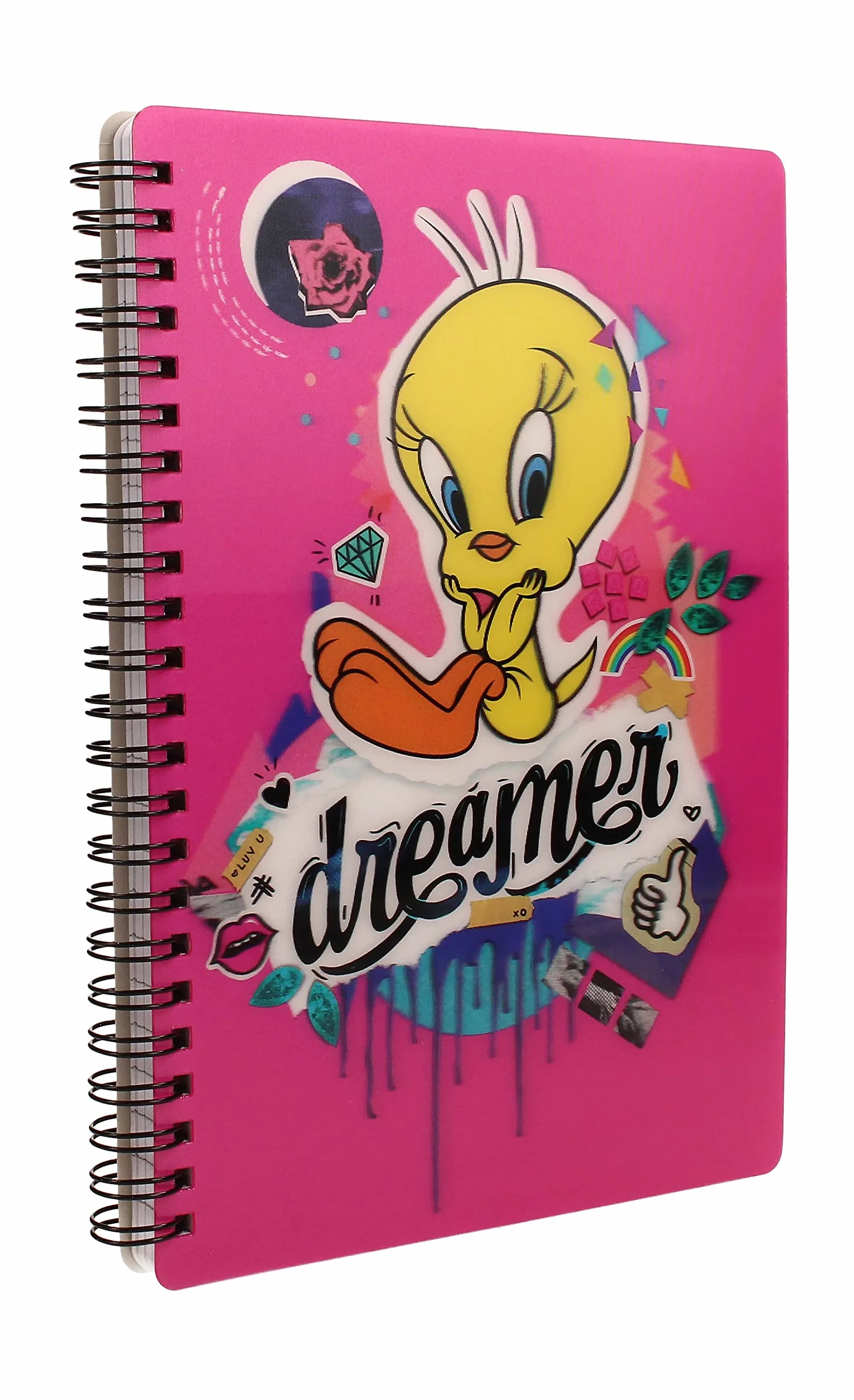 LOONEY TUNES LIBRETA EFECTO 3D PIOLIN DREAMER