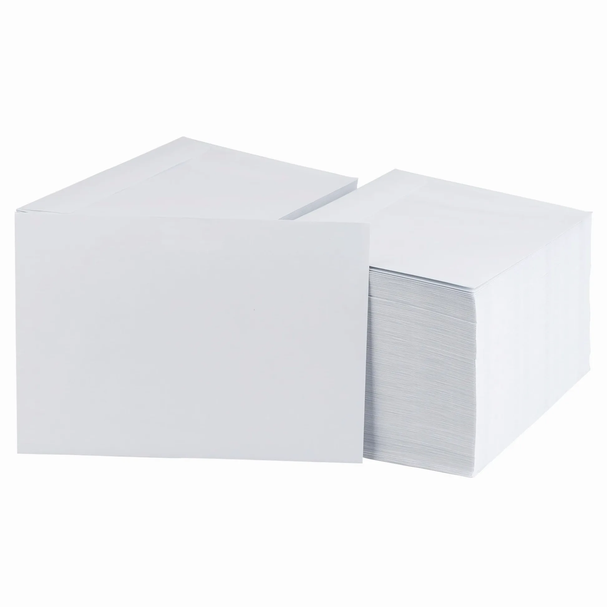 1000 buste, buste in formato C5 senza finestra, colore bianco, chiusura autoadesiva (chiusura adesiva), buste di carta per lettere, matrimoni, biglietti di auguri, inviti, fatture