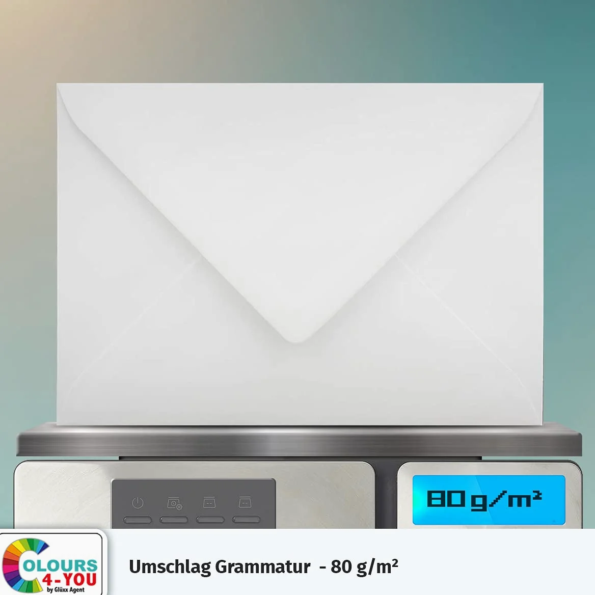 1000 buste formato DIN C6 bianco, 11,4 x 16,2 cm, buste con colla da 100 g/m² con chiusura a punta, buste senza finestra, colore: 4-you