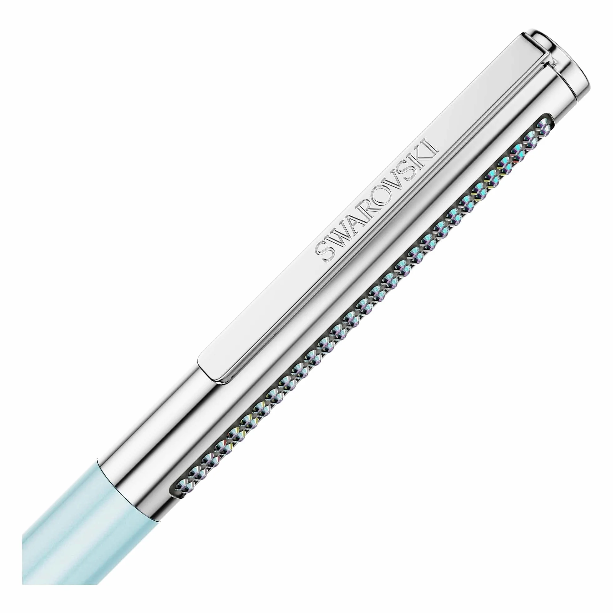 Swarovski Penna a sfera Matrix Tennis, Blu, Cromato