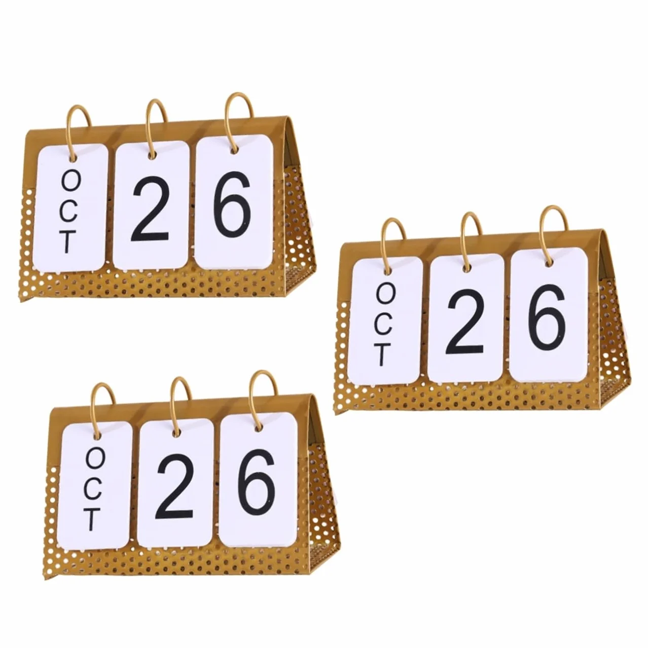3pezzi Per Mensile Design e Base Stabile Planner Desk Decorativo Per Pianificazione Quotidiana