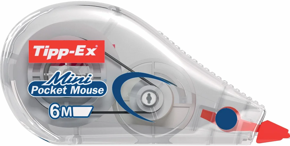 Tipp-Ex Rullo di Correzione Mini Pocket Mouse 6 m x 5 mm