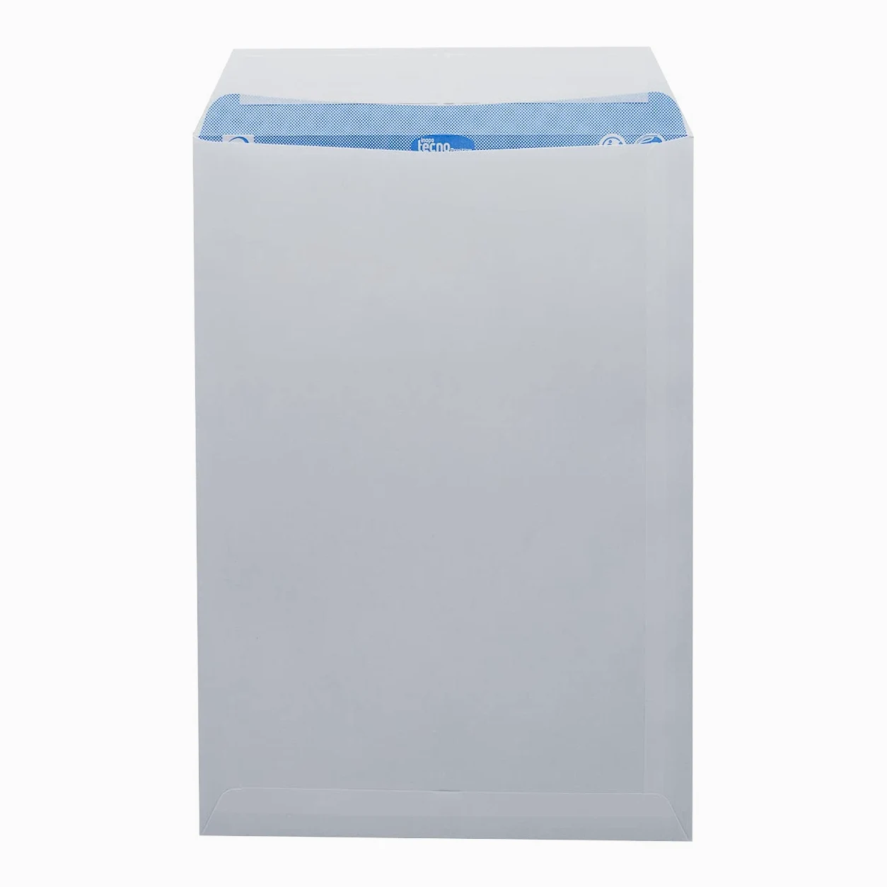 TECNO PRESTIGE, scatola da 250 buste extra bianche, fascia di protezione, 90 g, formato C4 229 x 324 mm con finestra 110 x 50 a 52/20