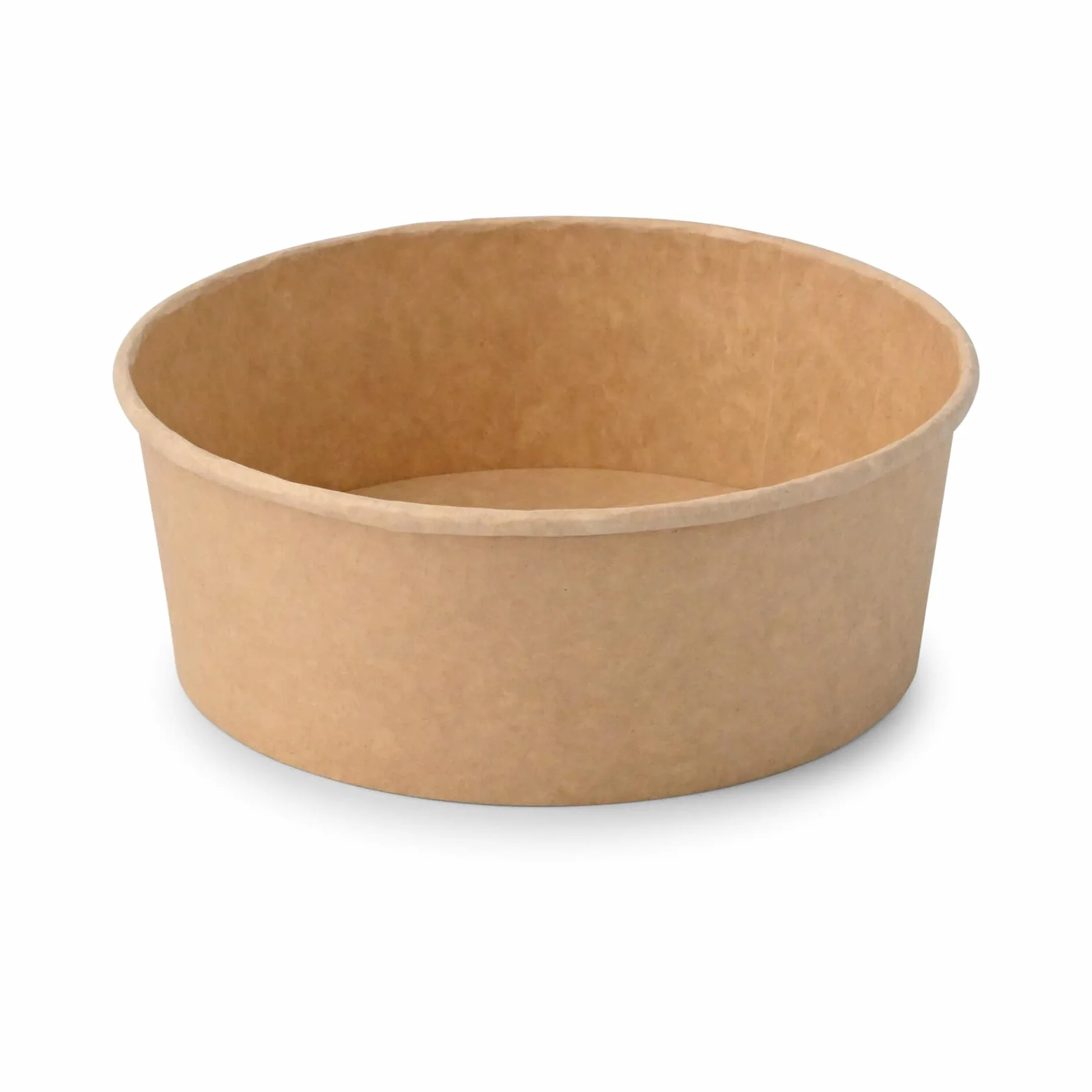 BIOZOYG Ciotola Insalata Monouso Ecologica 1000 ml Vaschetta Compostabile Cartone Kraft Rivestimento PLA 50 Scodelle