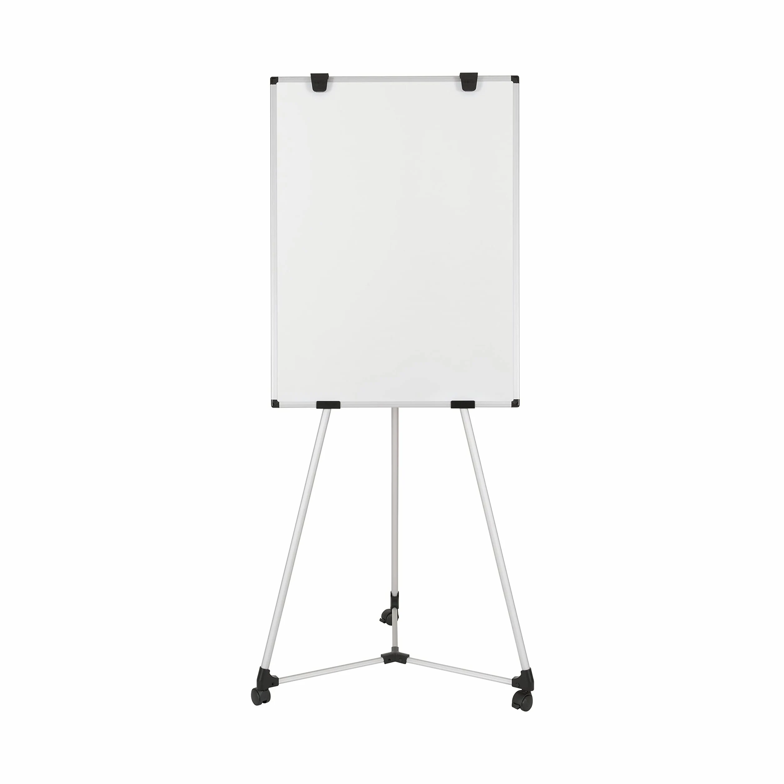 Bi-Office Earth Kyoto Lavagna Portablocco Treppiede, Superficie In Acciaio Laccato Magnetico, 70 x 100 cm (formato Euro), Superficie Cancellabile A Secco, Cornice In Alluminio