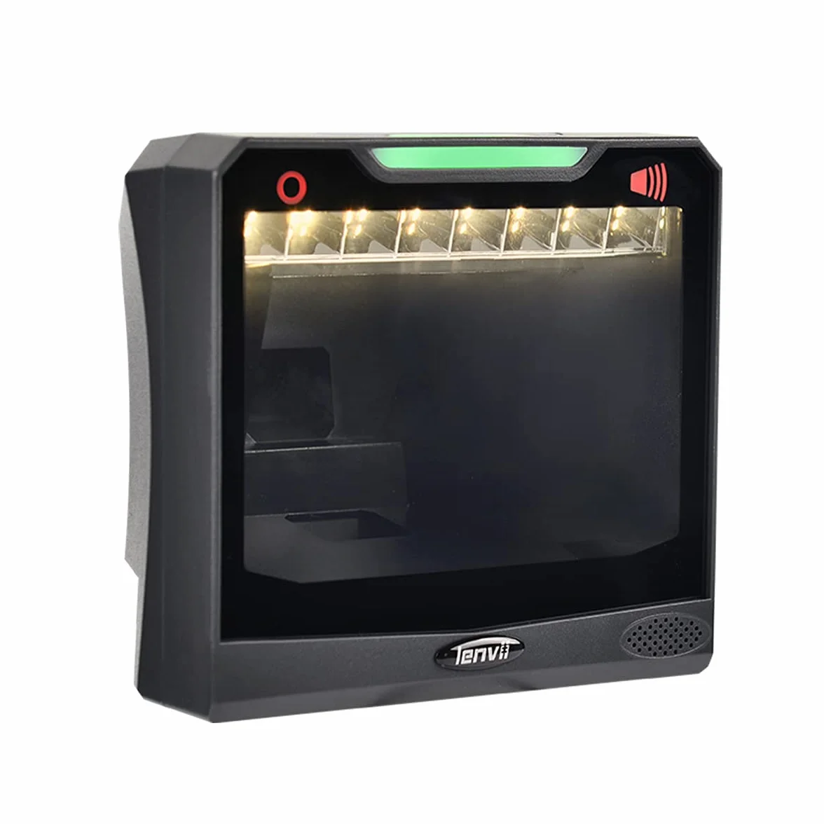 LENVII Lettore Codice a Barre Desktop,1D 2D QR Code Scanner Auto Tavolo Mani Libere,lettore barcode scanner Supporta Linux/Mac/Windows, per Negozi, Supermercati, Distributore Automatico QR Reader