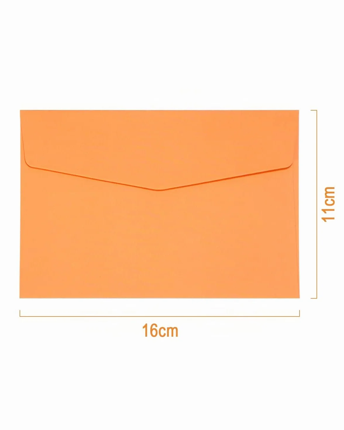 Noa Home Deco 40 Pezzi Buste per Biglietto 16 x 11 cm Colorate C6