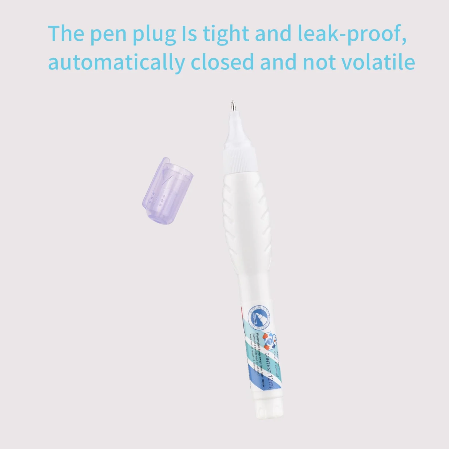 Set 12 penne correttive Whiteout liquido a punta fine 7 ml