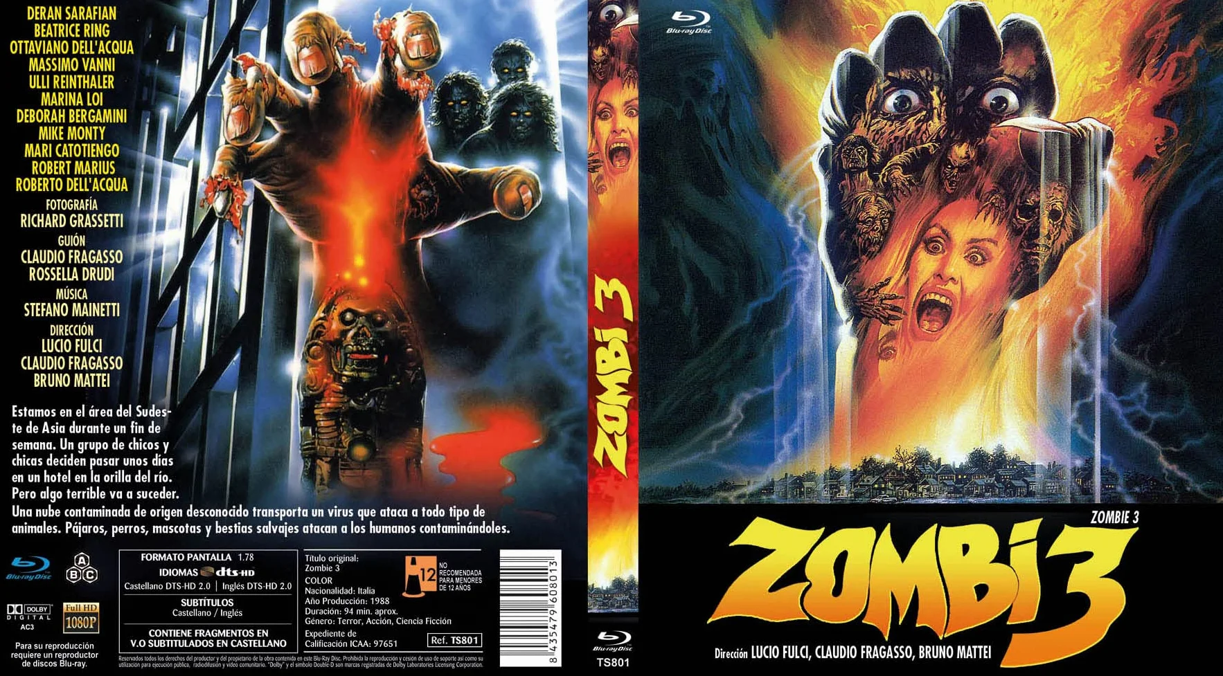Zombi 3 1988 BD