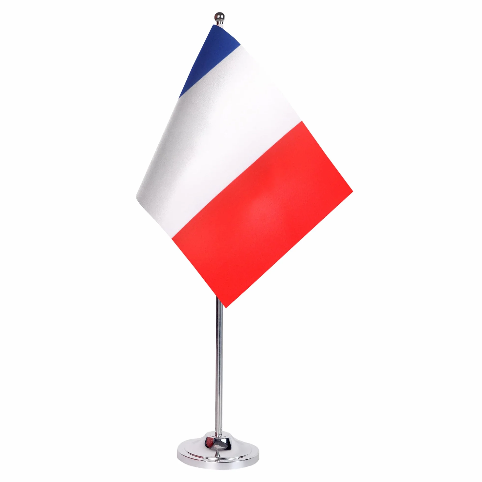 AZ FLAG Bandiera Da Tavolo Francia 22x15cm Raso Francese