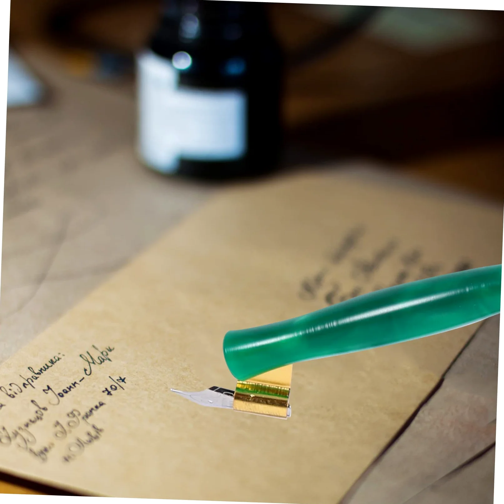 EXCEART 3sets Penne Calligrafiche Vintage Con Teste Sostituibili Strumenti Di Scrittura Eleganti Per Praticare La Calligrafia Inglese Per Studenti e Appassionati