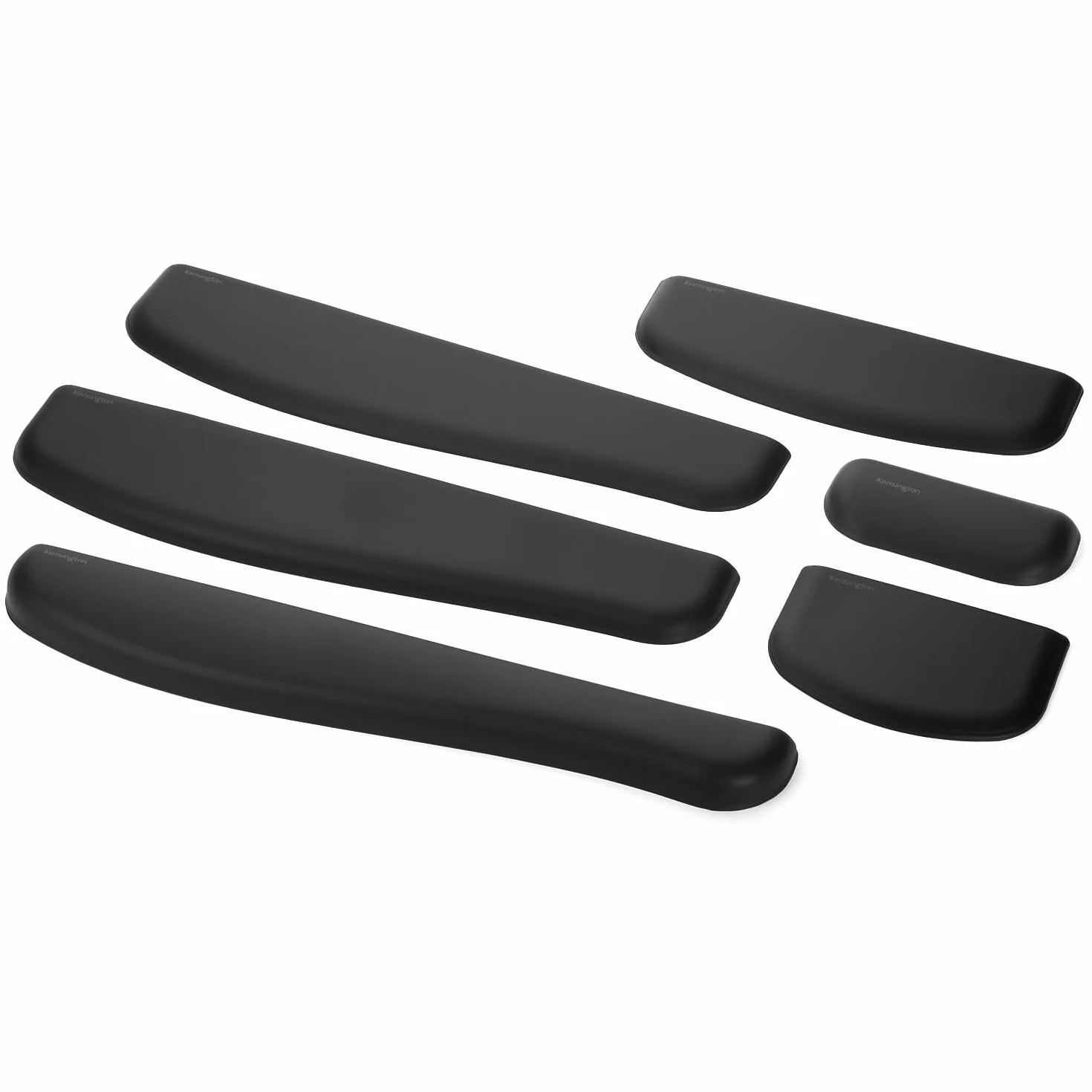 Kensington Poggiapolsi ErgoSoft per Tastiere Standard, 10-20 mm, Design Professionale, Nero
