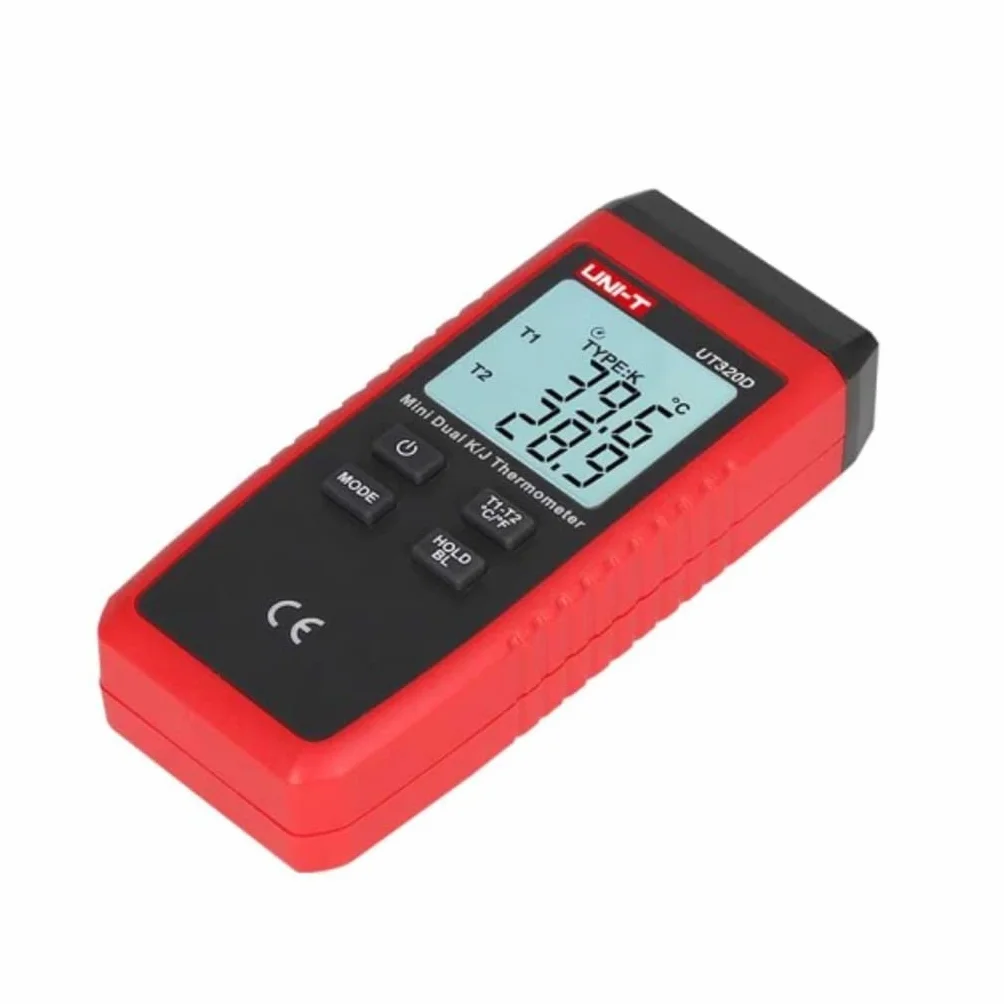 UNI-T UT320D Mini Termometro a Contatto Doppio Canale -50°C-1300°C