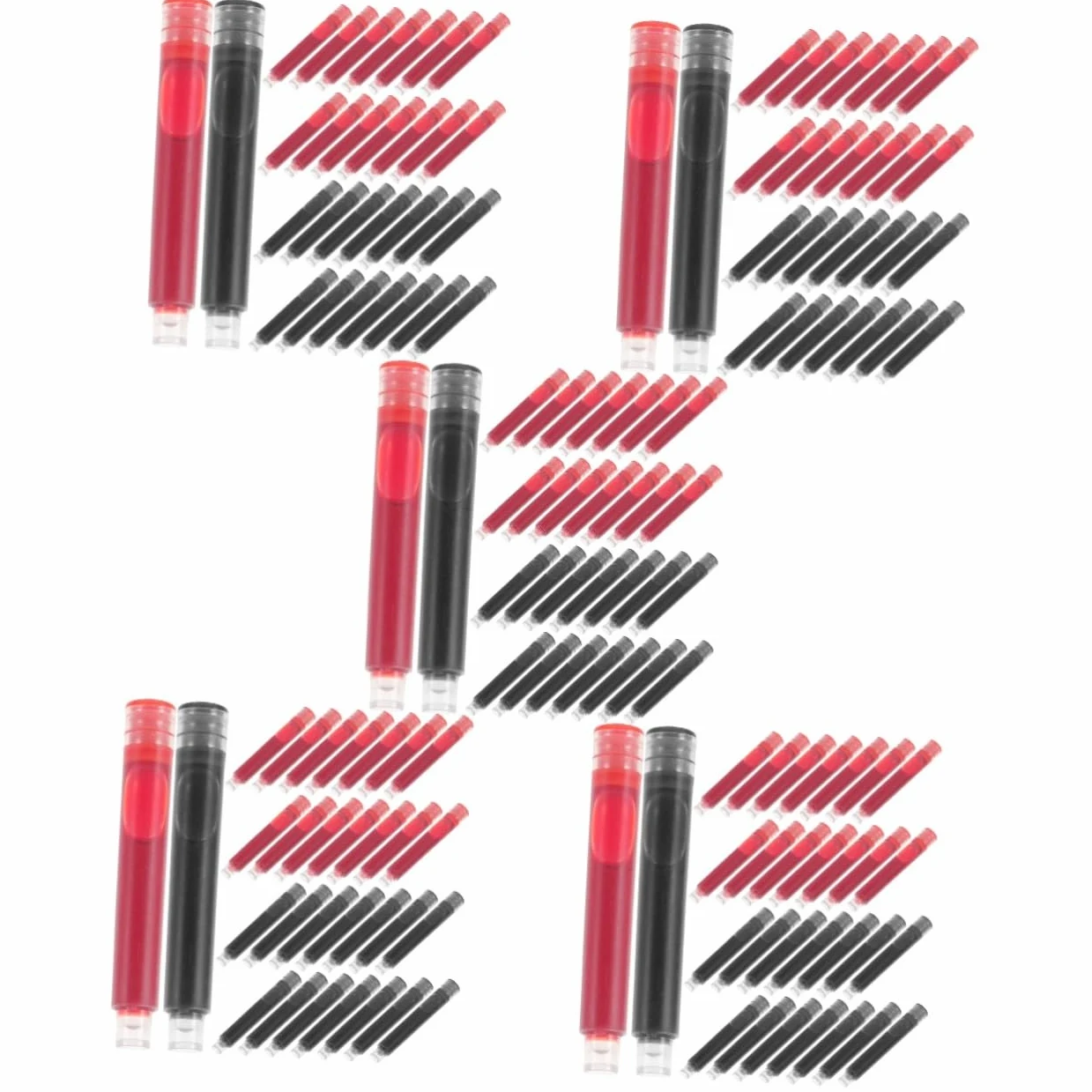 Gadpiparty 5 Set Penna Per Studenti Ink Penne Stilografiche Pennette Fountain Pen Inchiostro Penna Cancellabile Accessori A Stilografica Arte Della Calligrafia 100 Pezzi * 5