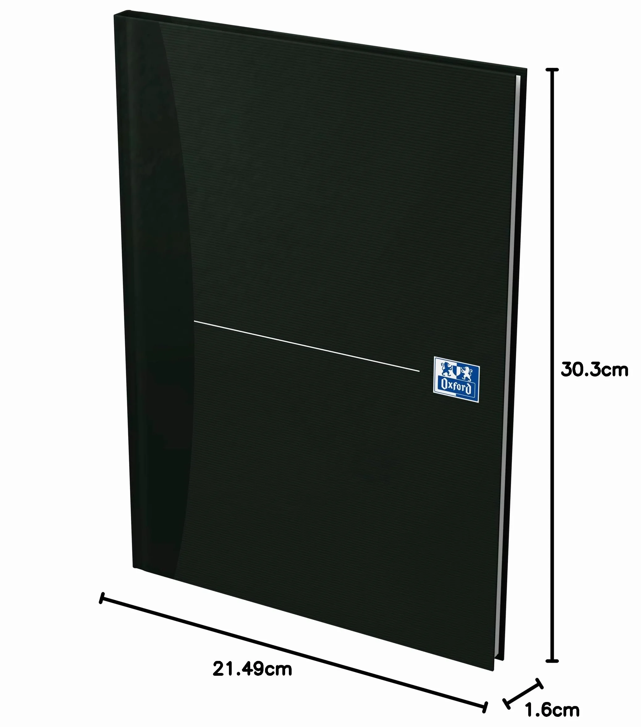 Oxford Smart Black Notizbuch DIN A4 kariert gebunden