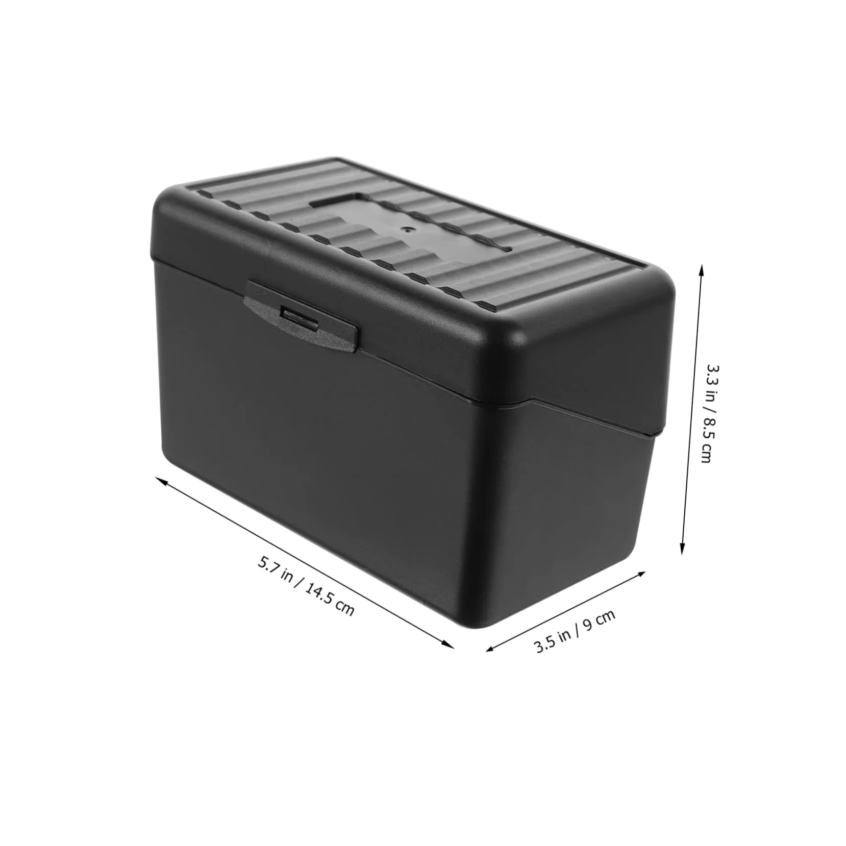 NUOBESTY 5 Pz scatola di carte titolare della carta organizzatore di biglietti da visita da scrivania raccoglitore carte organizzatore di carte supporto per biglietti da visita Black