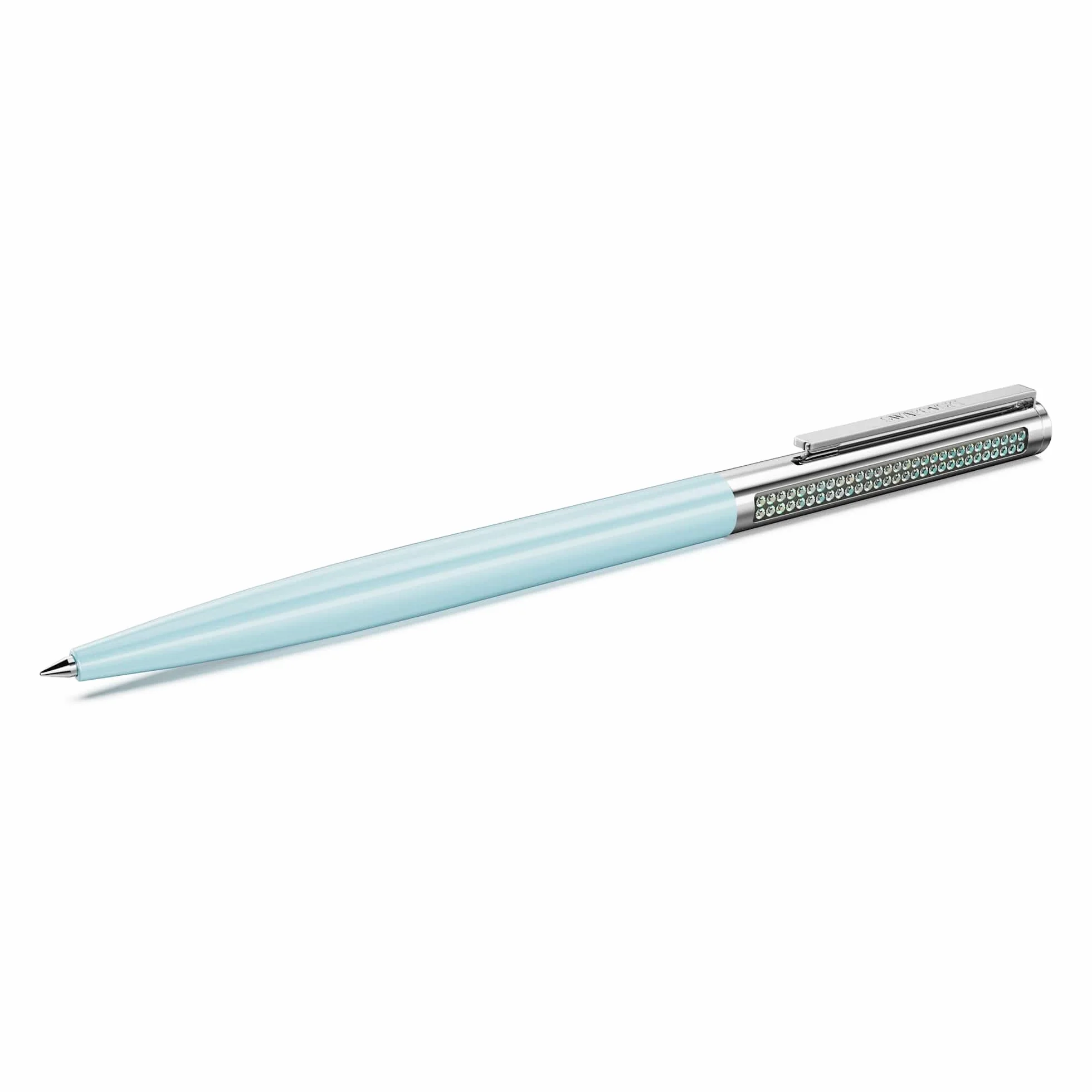 Swarovski Penna a sfera Matrix Tennis, Blu, Cromato