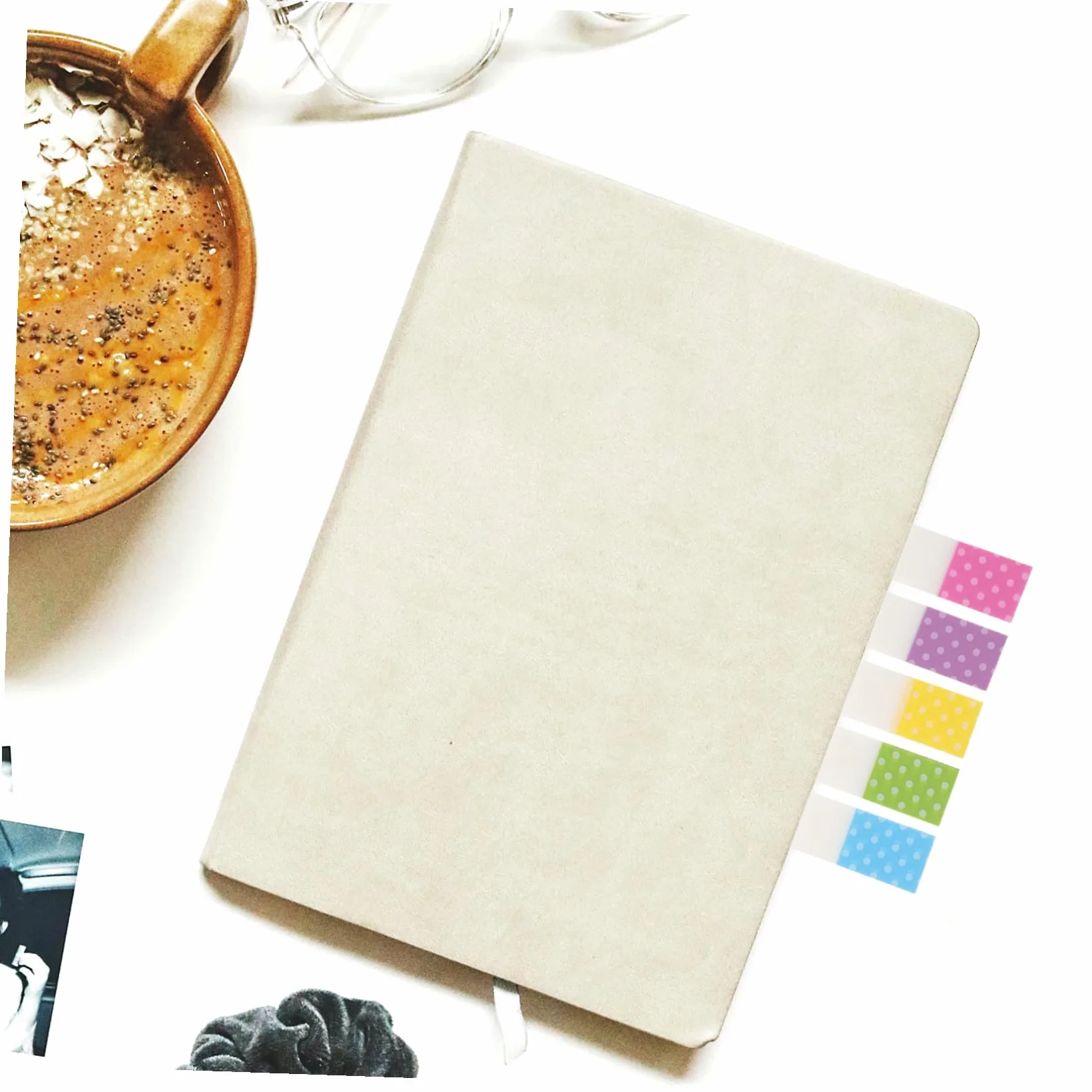 HOMSFOU 4 Set Blocchetti Adesivi Colorati Per Marker Adesivi Per Libri E Ufficio Leggeri E Pratici Per Studenti E Organizzazione Pagine 6 Confezioni*4