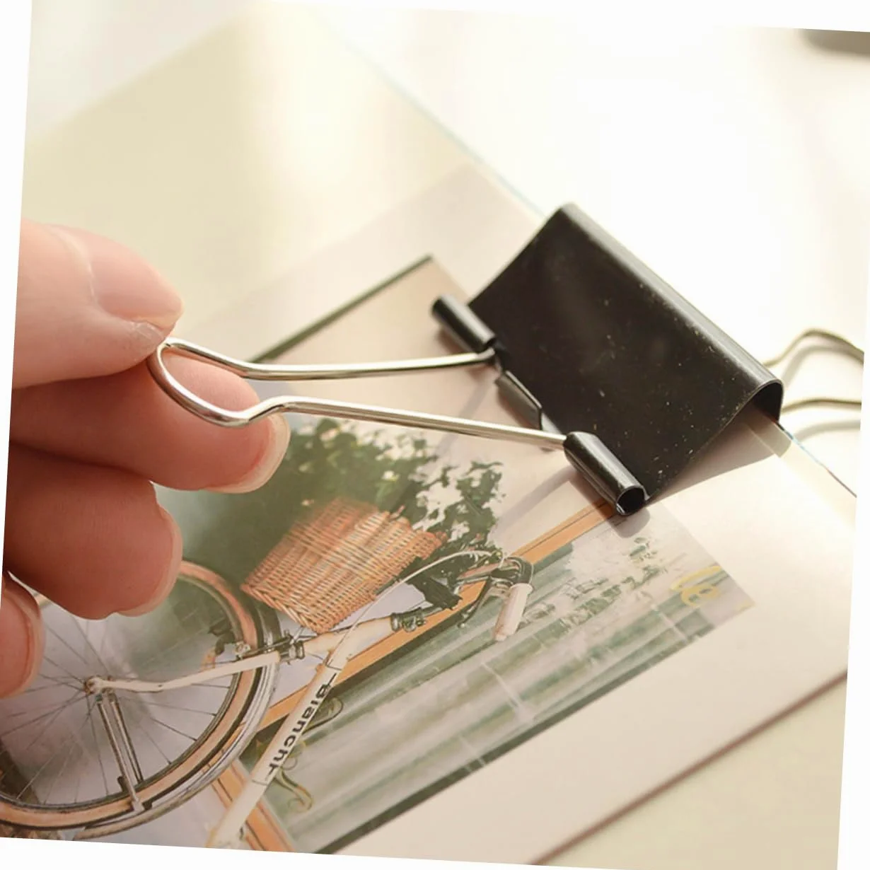 Binder Clips For Paper 51mm Neri in Ferro 36 Pezzi | School Supplies, Paper Clamps per Documenti, Decorazioni Scuola per Aula e Ufficio