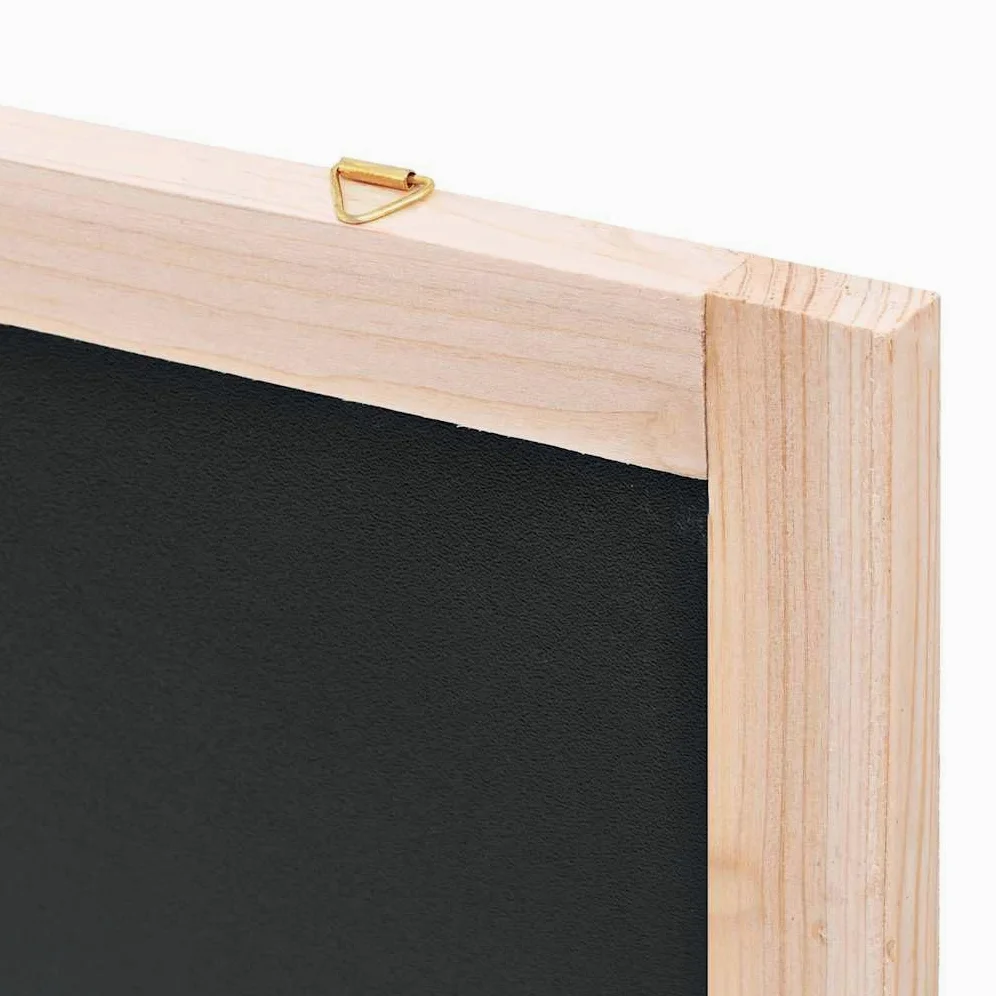Lavagna da parete in legno di cedro, 40 x 60 cm, lavagna per scuola, ufficio, seminario, conferenze, gastronomia, ristorante, caffetteria, cucina, con materiale di fissaggio
