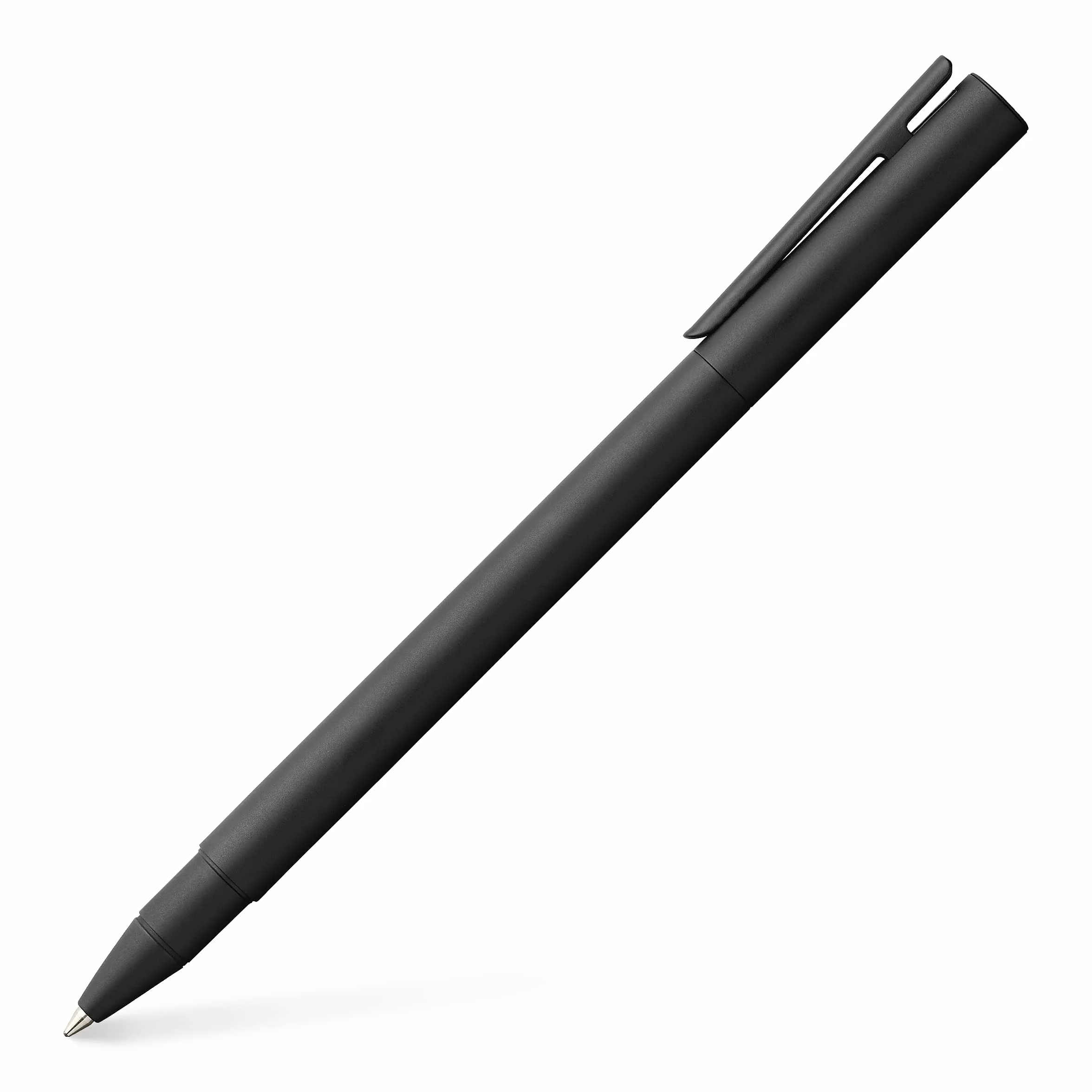 Faber-Castell - Penna a sfera Neo Slim, nero | Roller raffinato con corpo sottile in metallo e punta in ceramica