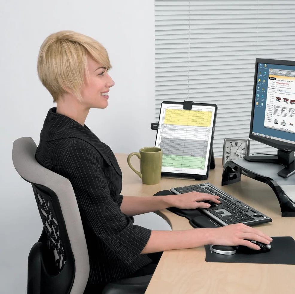 Fellowes Leggio Desktop, Nero