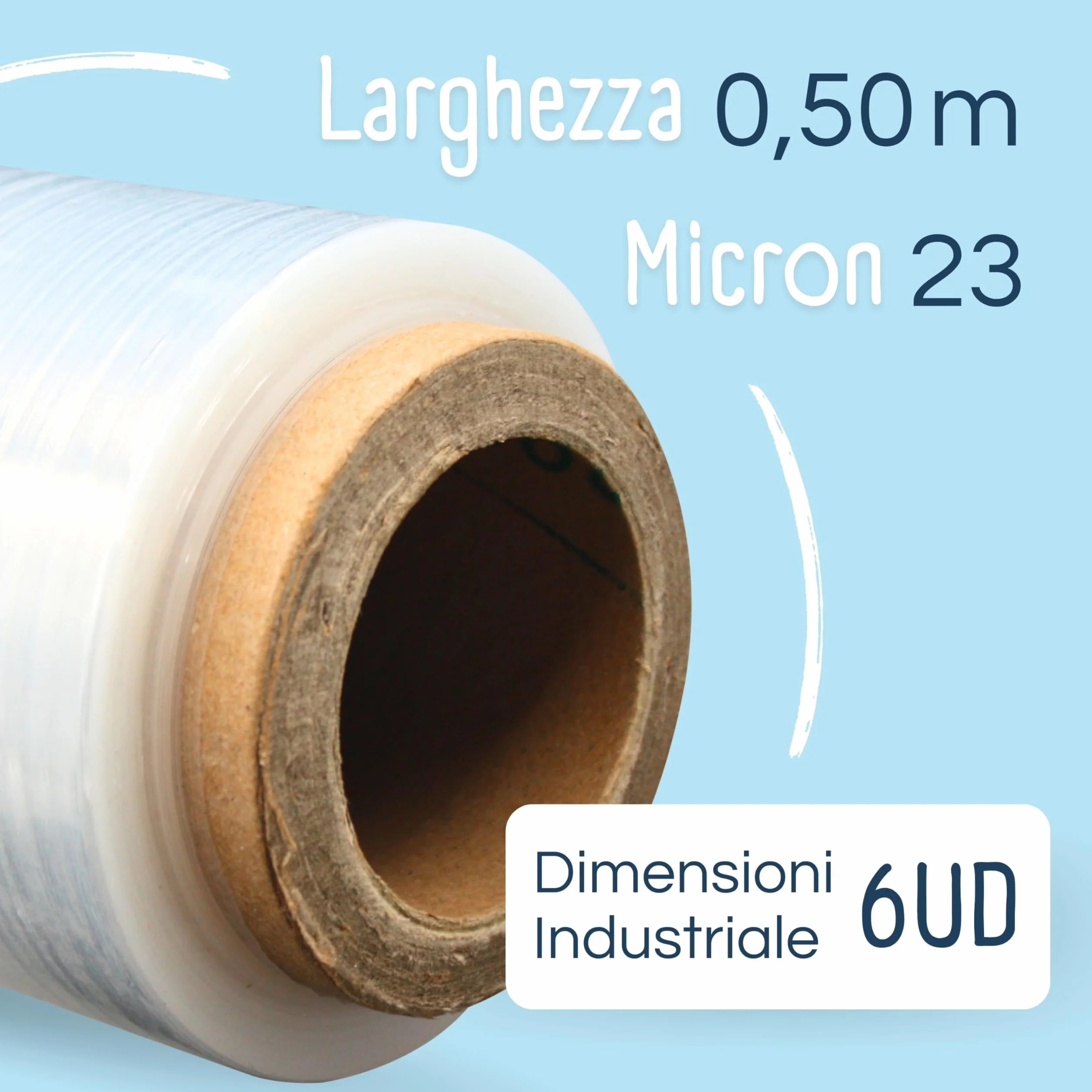 Raylu Paper Film per imballaggio industriale resistente alta elasticità 6 pezzi
