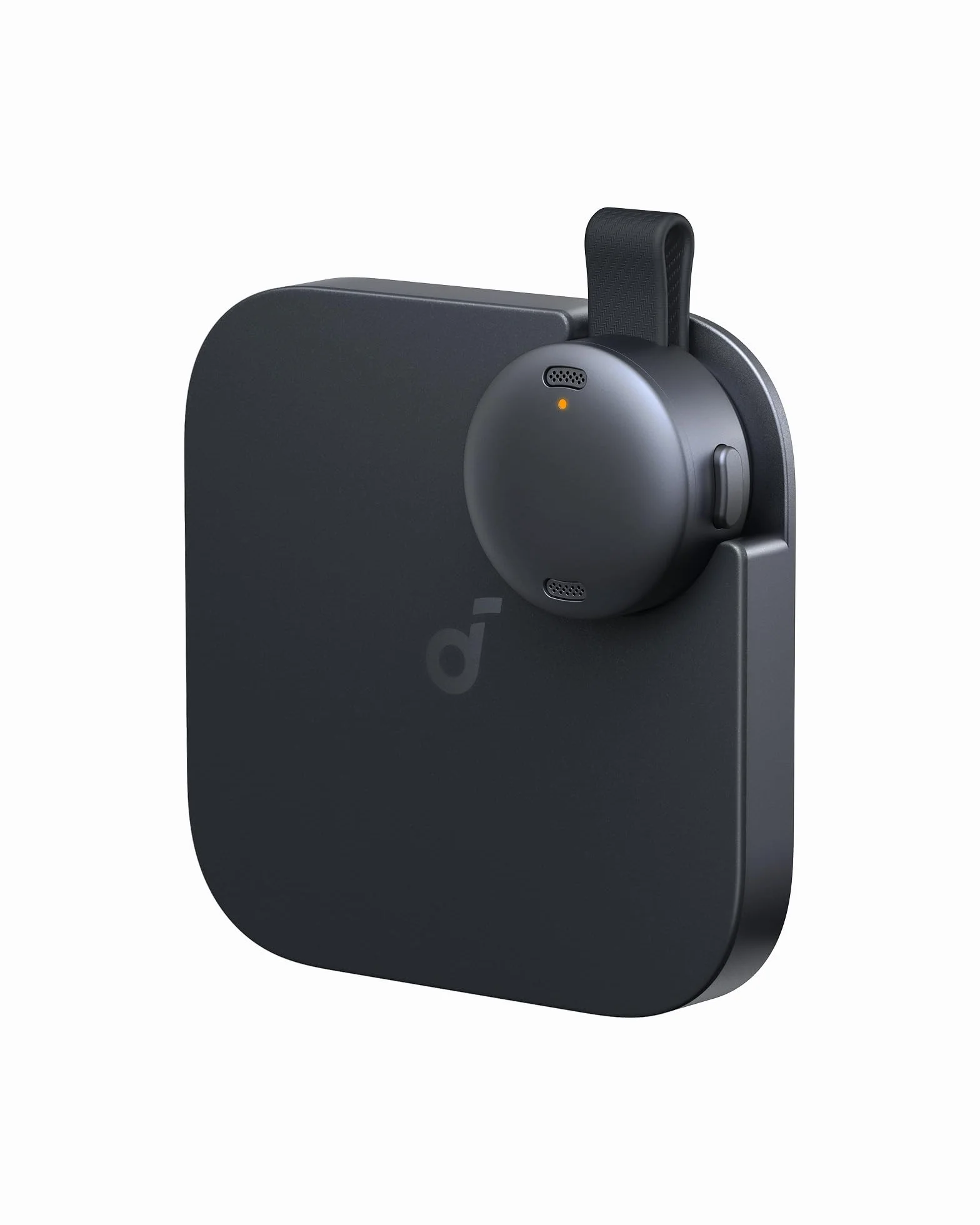 soundcore Work di Anker, Registratore Vocale AI Portatile, Trascrizione/Sintesi AI, Riepilogo Cross-Meeting, Marcatura con Doppio Tocco, Certificato MFi, Protezione Privacy
