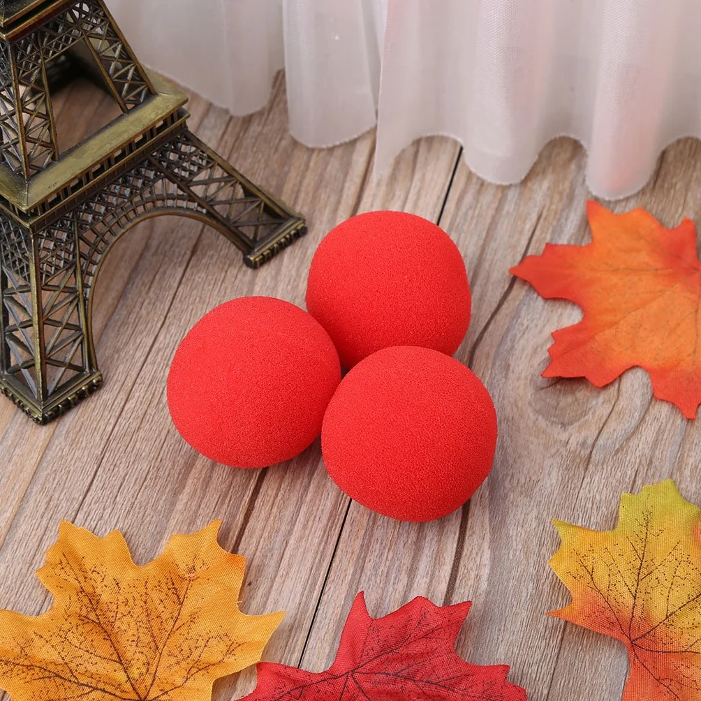 Palline di Spugna 3.5cm 10 Pezzi Rosso Street Stage Tricks