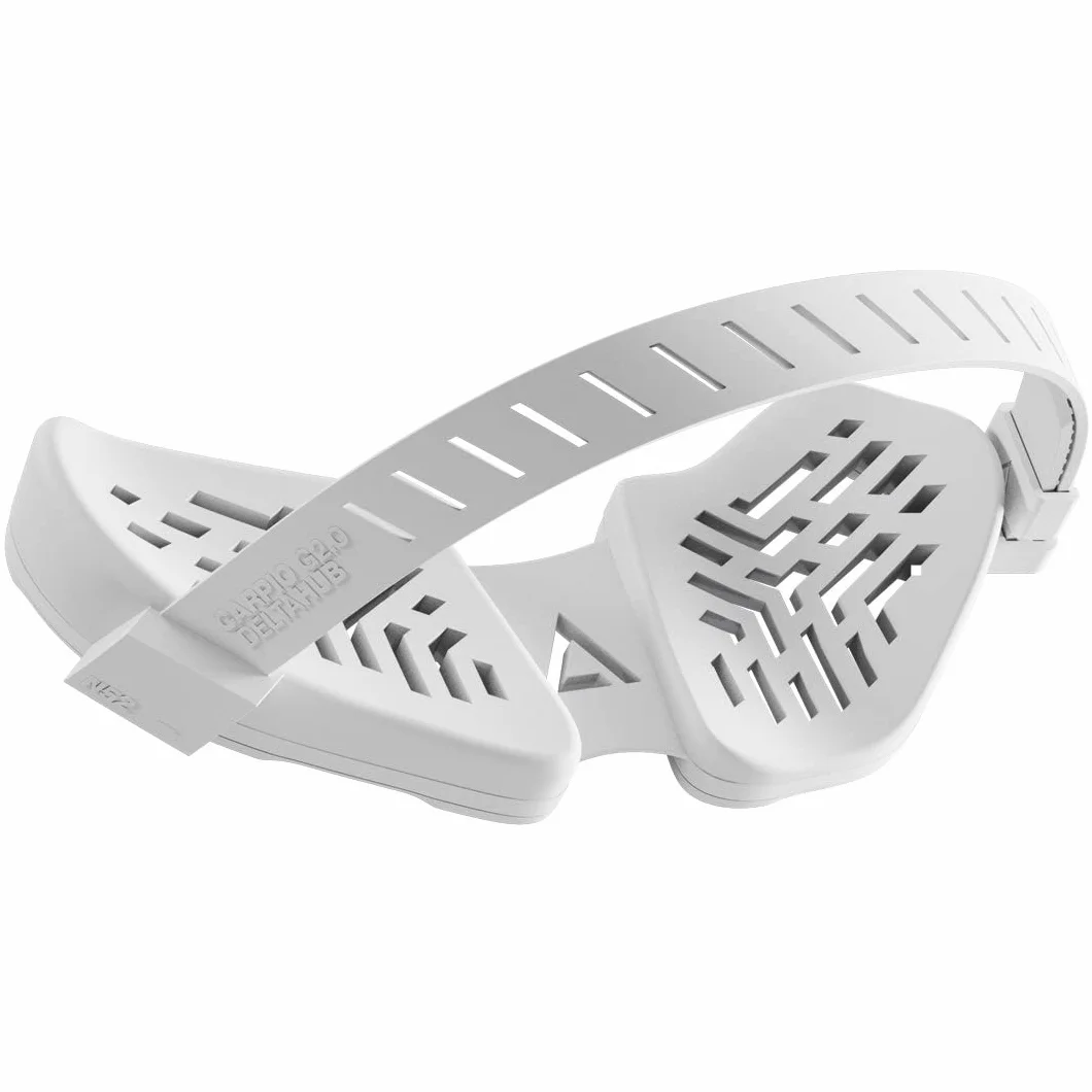 Deltahub Carpio G2.0 Poggiapolsi ergonomico per mouse da gioco, supporto anti-fatica, scorrimento fluido (S, destro, bianco)