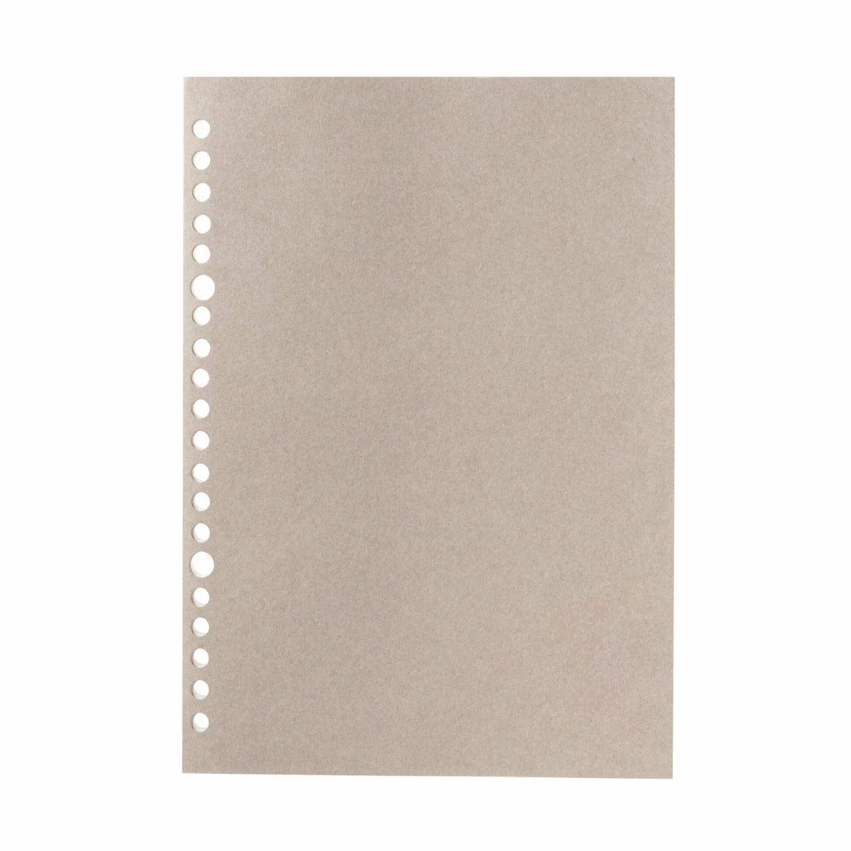MUJI Quaderno a fogli sfusi rimovibili A5 a quadretti 5 mm 50 fogli