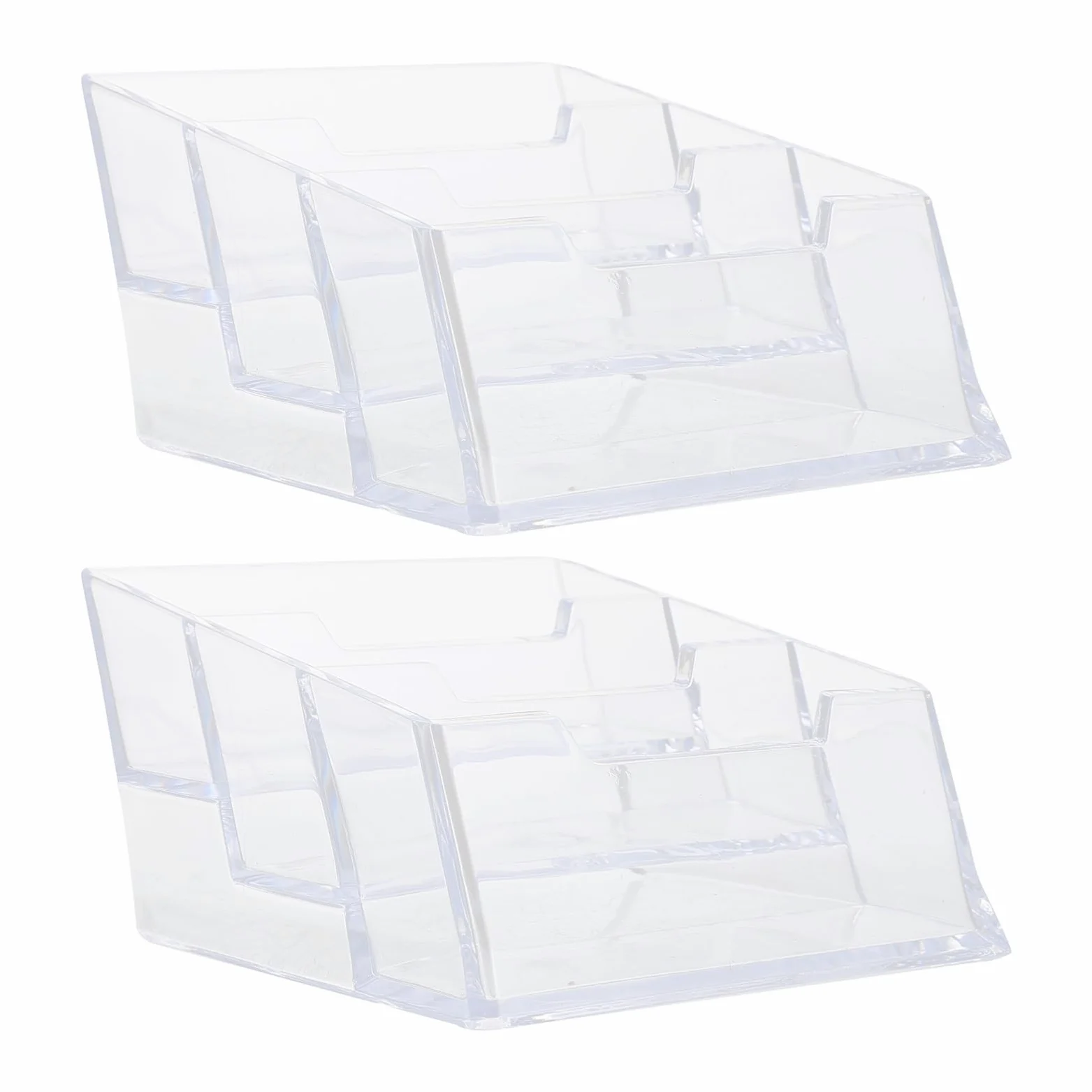 jojofuny 3 Set Biglietti Visita Per Carte Visita Scrivania Organizer Ufficio E Design Stabile Per Stand Espositivi 2 Pezzi * 3