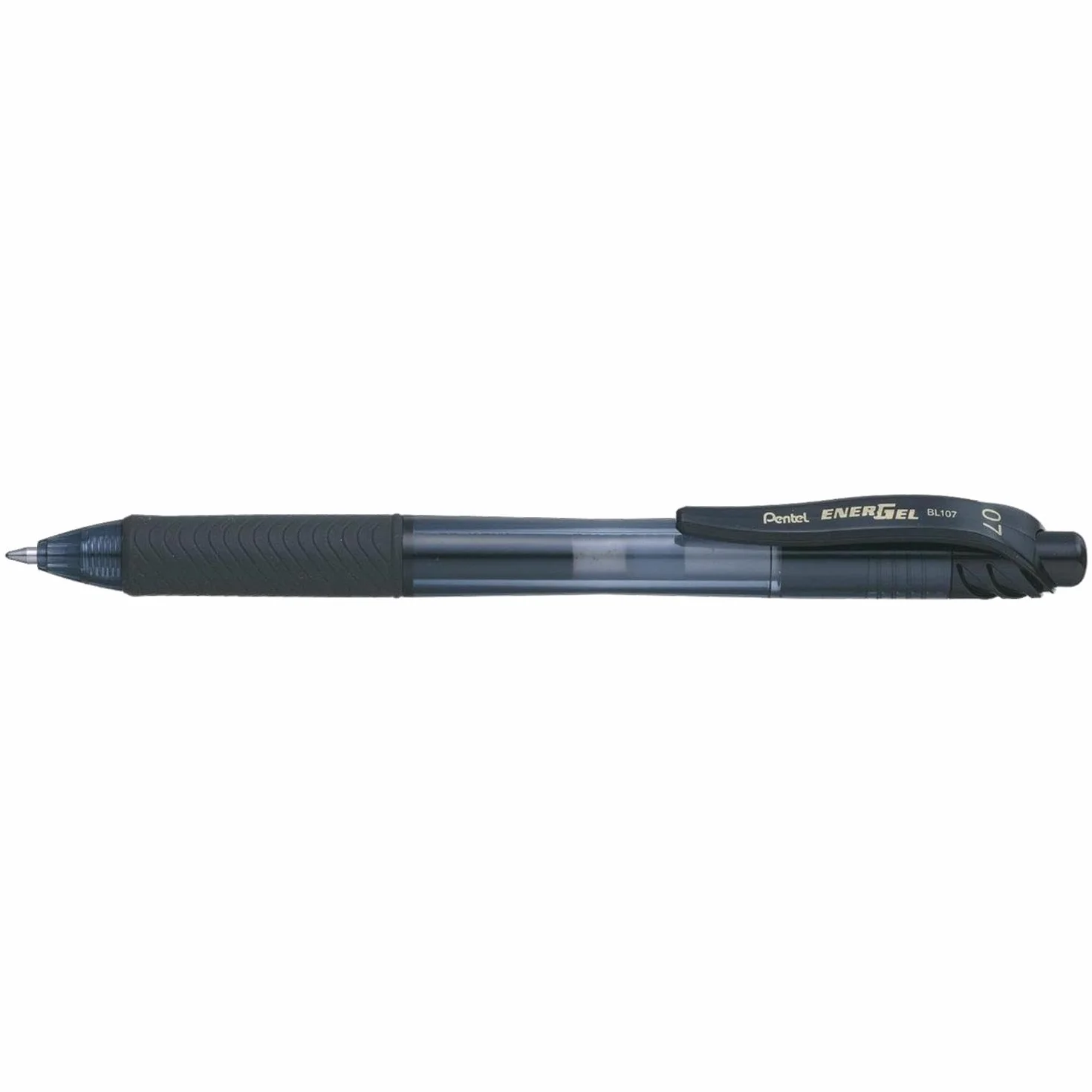 Pentel BL107 Roller Energel X 0.7mm ricaricabile a scatto 3 pz Nero