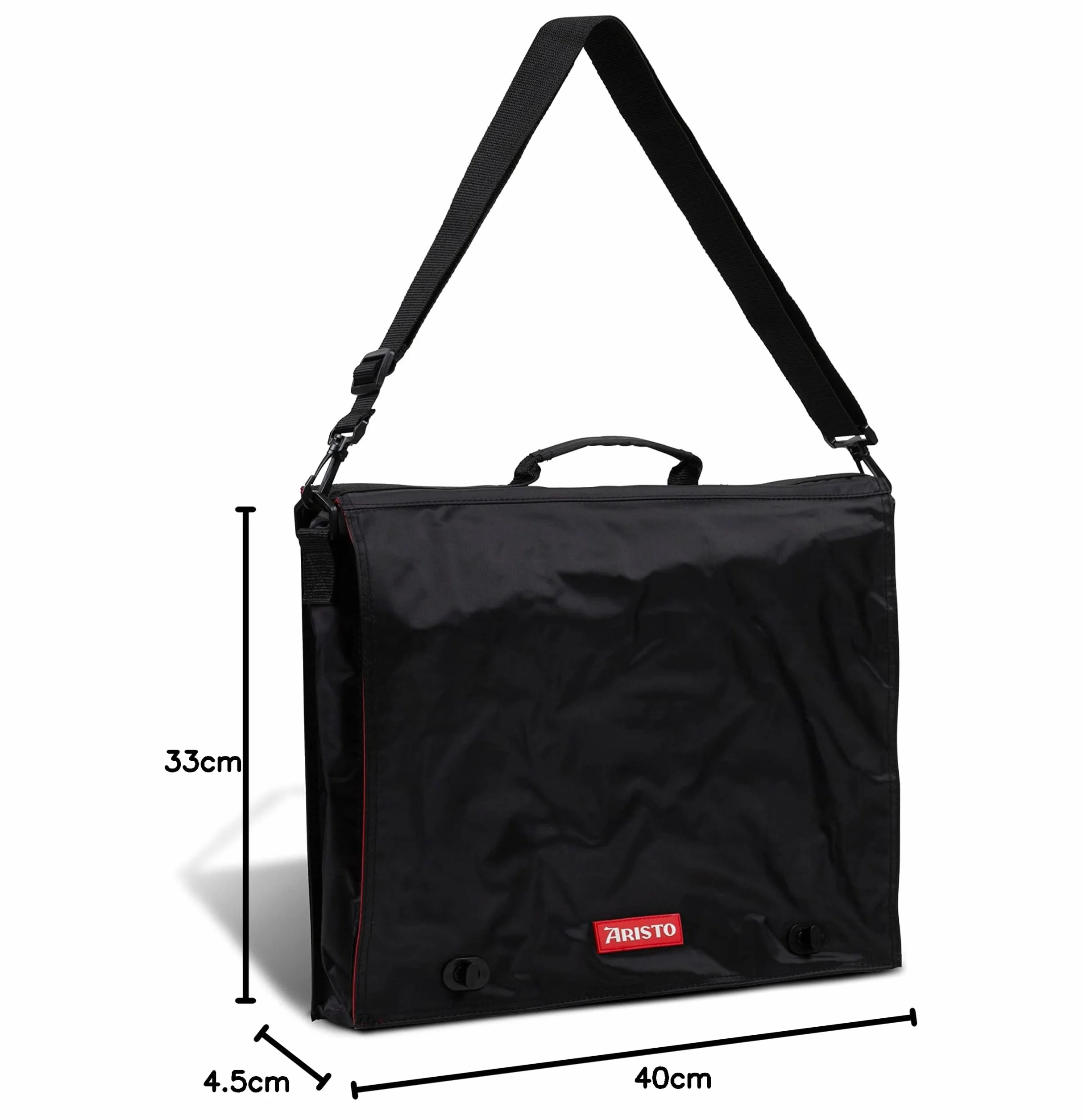 Custodia per tavolo da disegno A4 Nero Rosso Carry Bag