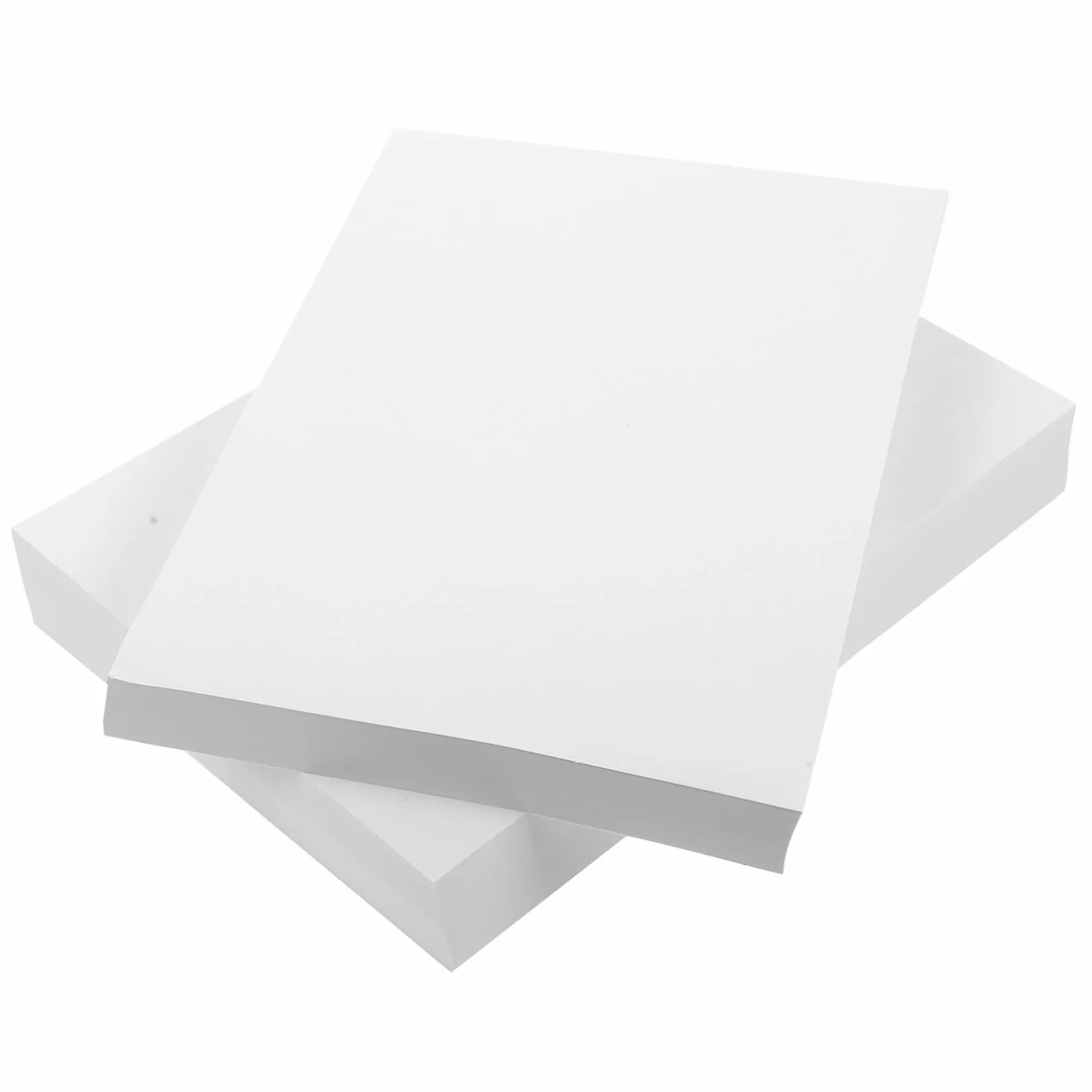 500fogli Carta di Cartone Bianca per Stampante Stampabili Spessi Carta da Lettere Multiuso per Stampa Fronte-retro Adatta per Bricolage e Scrapbooking