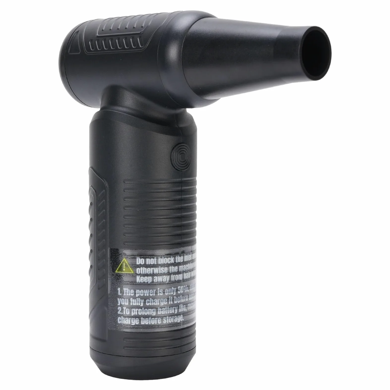 Rengue Soffiatore Ad Aria Compressa 130000RPM, Aspiratore Elettrico 3 Velocità, Batteria 6000mAh Senza Fili con Indicatore di Ricarica, Luce LED per Pulizia Computer, Auto, Gonfiatore