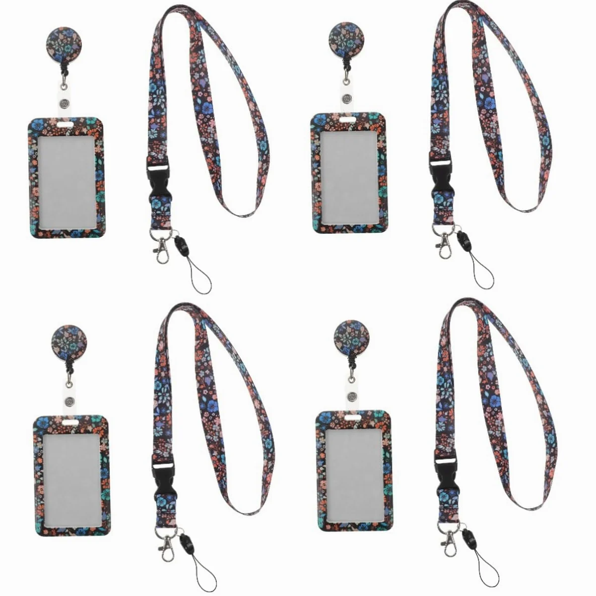 STOBOK 4sets Portabadge Con Laccetto Per Identificativi e Holder Per Insegnanti e Studenti Custodia Per Badge e Scuola