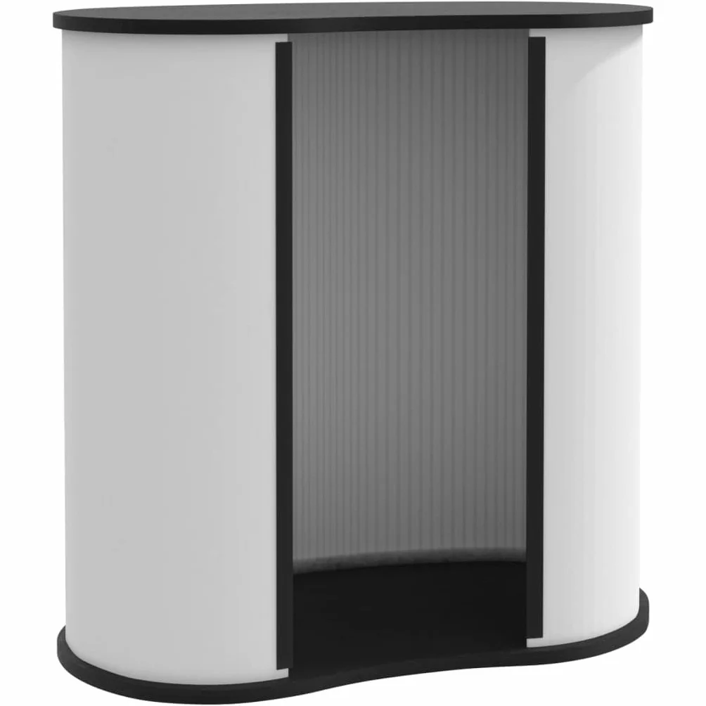 vidaXL Bancone Espositivo Pieghevole 90x48x93 cm in Truciolare, Bancone Reception, Stand Promozionale