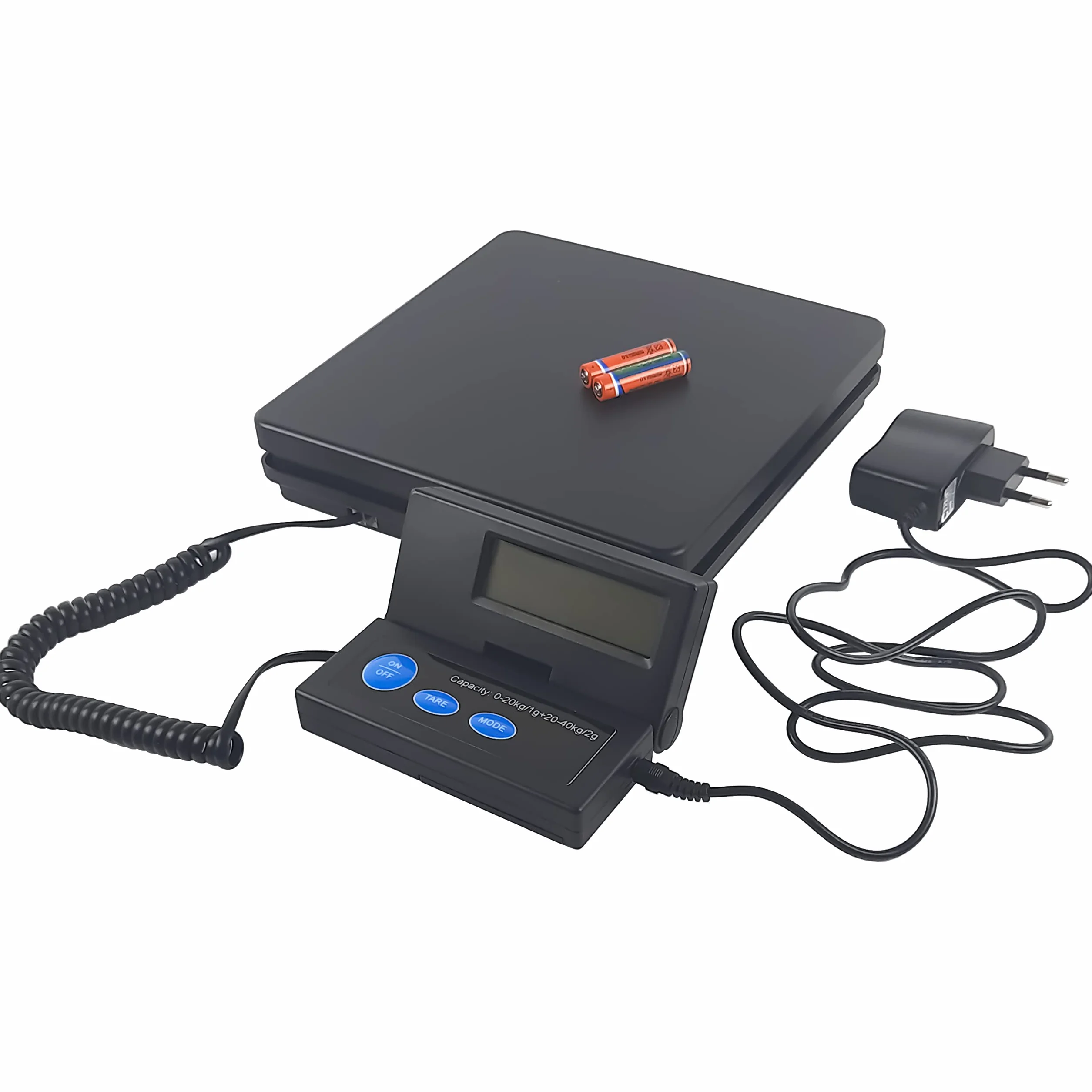 Bilancia digitale ACE 1g-40kg piattaforma robusta batteria e rete
