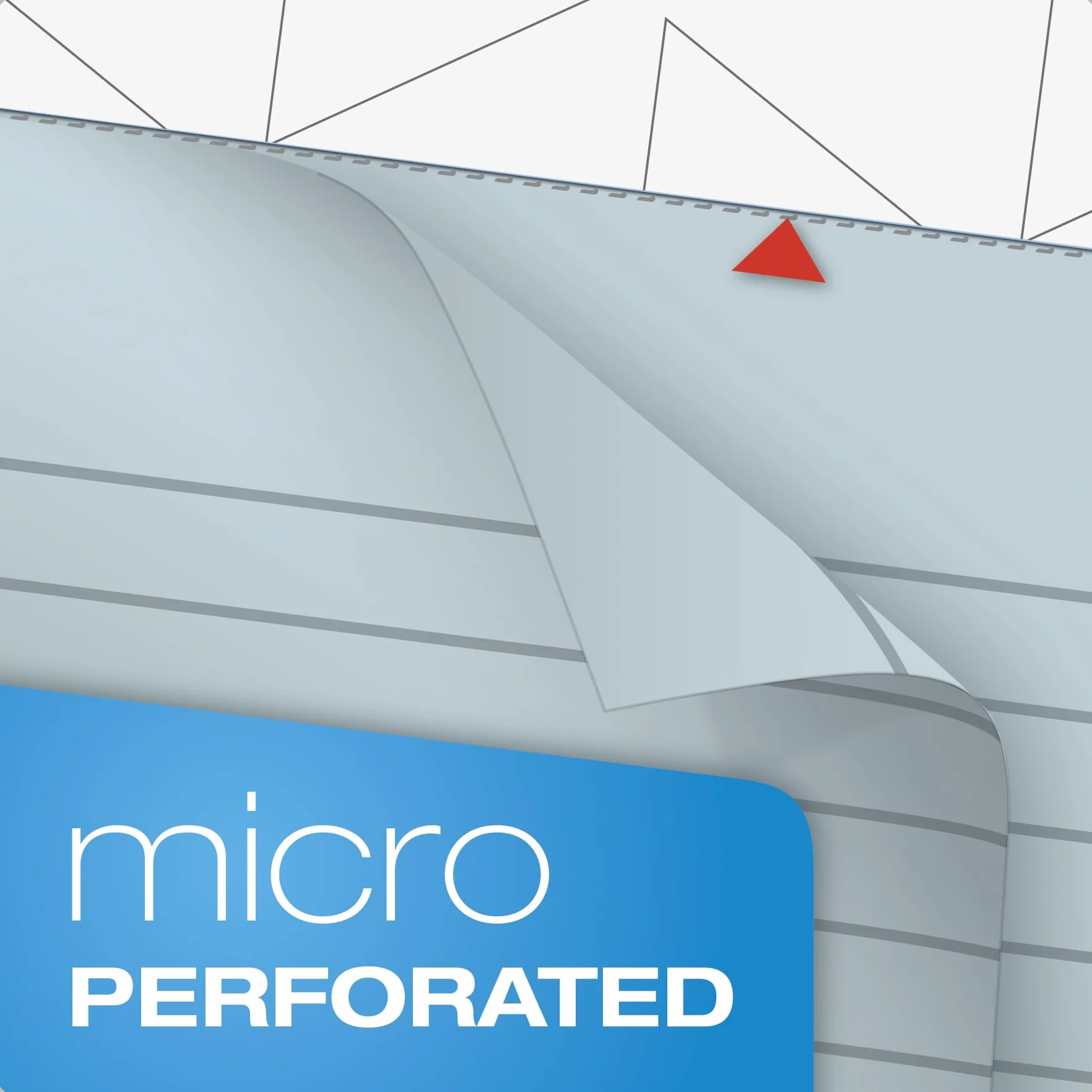 TOPS Prism Plus Legal Pad 12 x 20 pollici perforato blu regola stretta 50 fogli 12 pastiglie