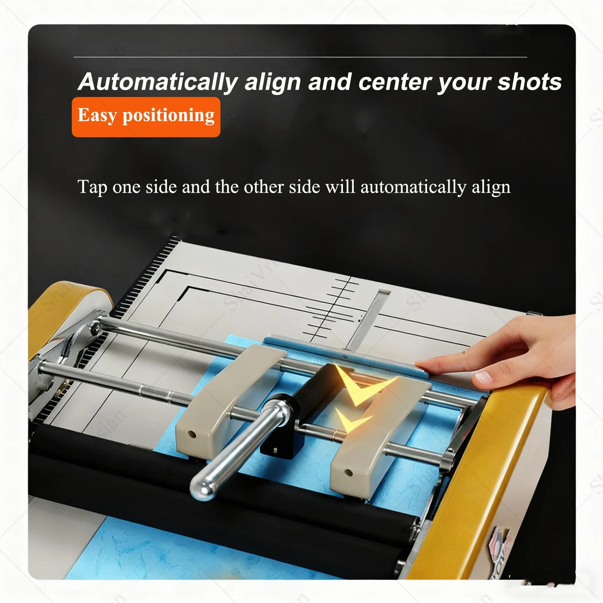 Cucitrice Elettrica per Libri Piegatrice per Brochure A3 Automatica a Pinzatura Piatta con Cucitura a Sella 11.69x16.54"