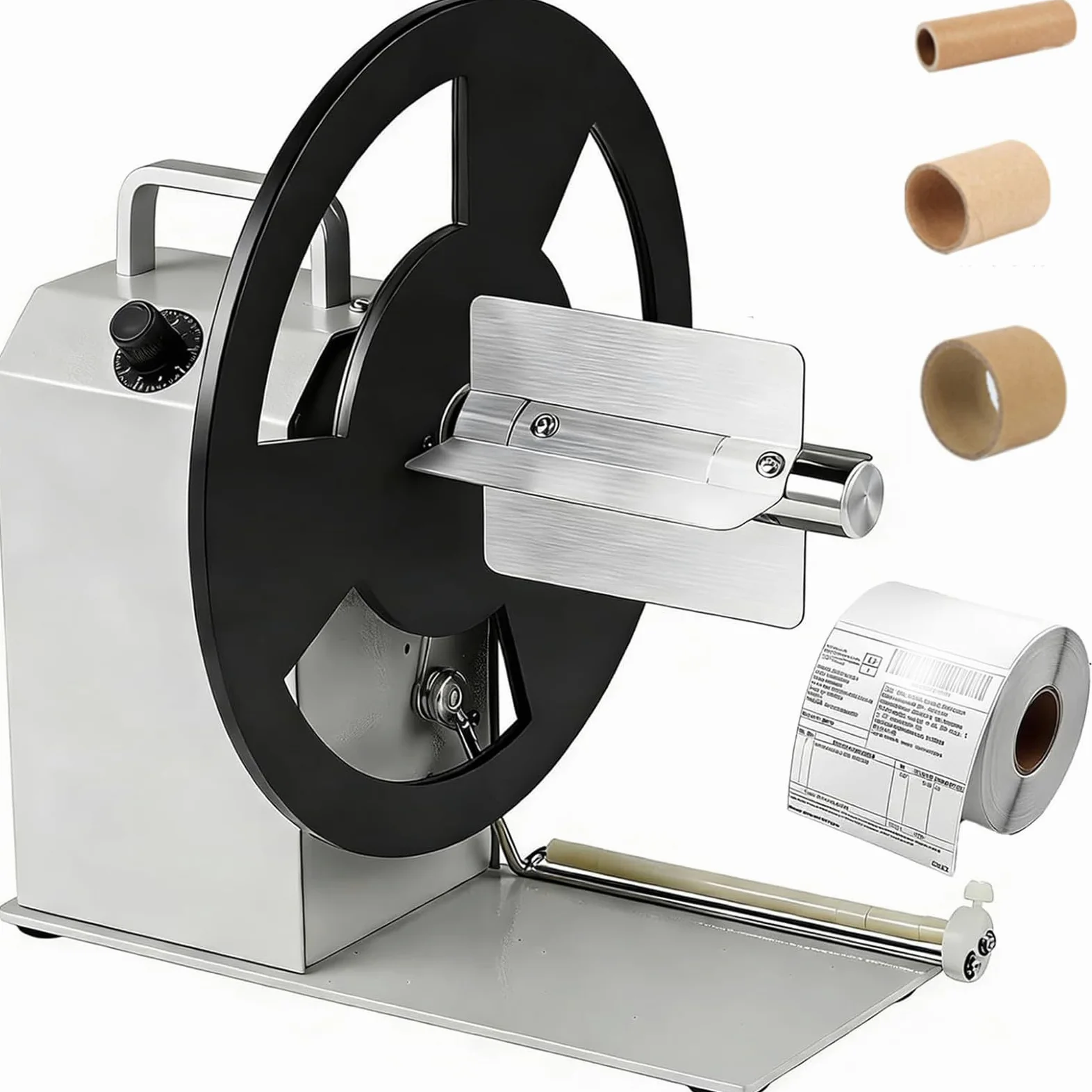 Etichettatrice Bidirezionale, Avvolgitore Automatico Di Etichette Con Anima Da 1/1,5/3 Pollici, Velocità Regolabile Da 1 A 10 Pollici/secondo, Larghezza 120 Mm, Diametro 230 Mm, Per Etichette Per