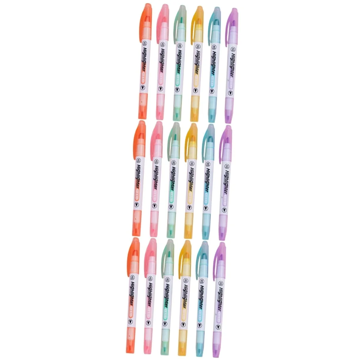 SHINEOFI Evidenziatori Doppia Punta Colorati Per Studenti Da Marker Fluorescenti Con Punta Fine Per Note e Scrittura Creativa Per Scuola e Ufficio