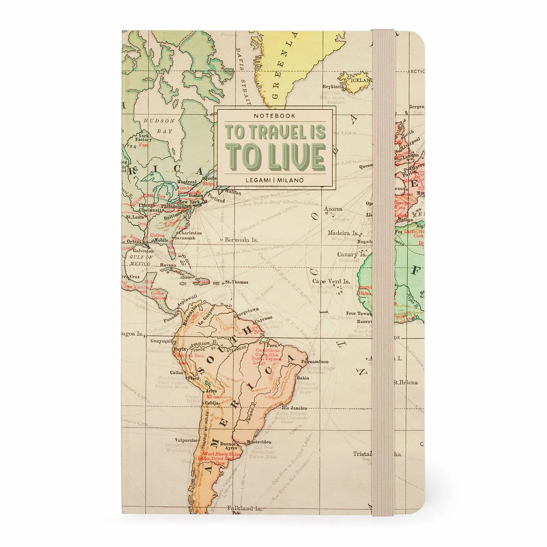 Legami Taccuino a Righe Medium 164 Pagine 13x21 cm Carta FSC