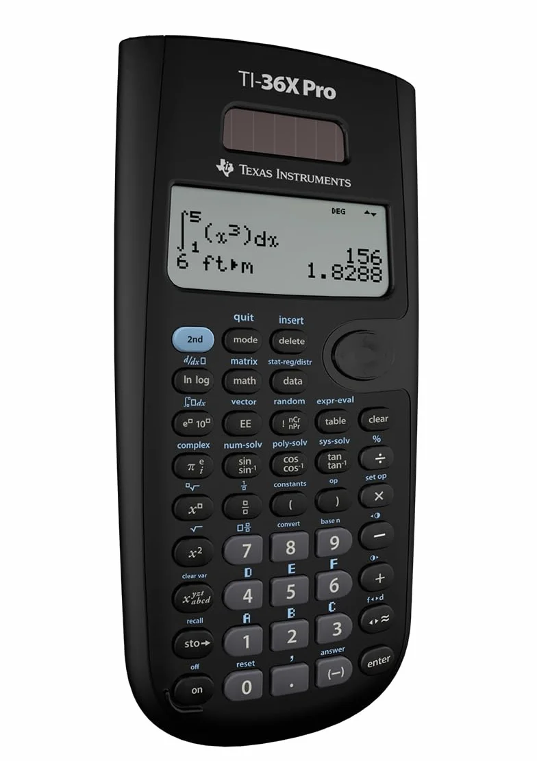 Texas Instruments TI 36 X PRO Calcolatrice